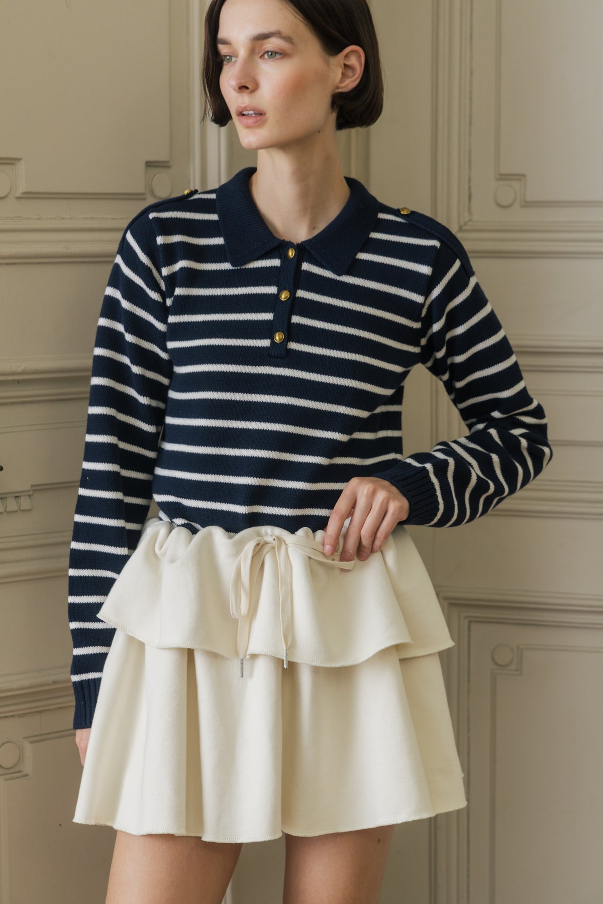 Karstula Stripe Knit Top