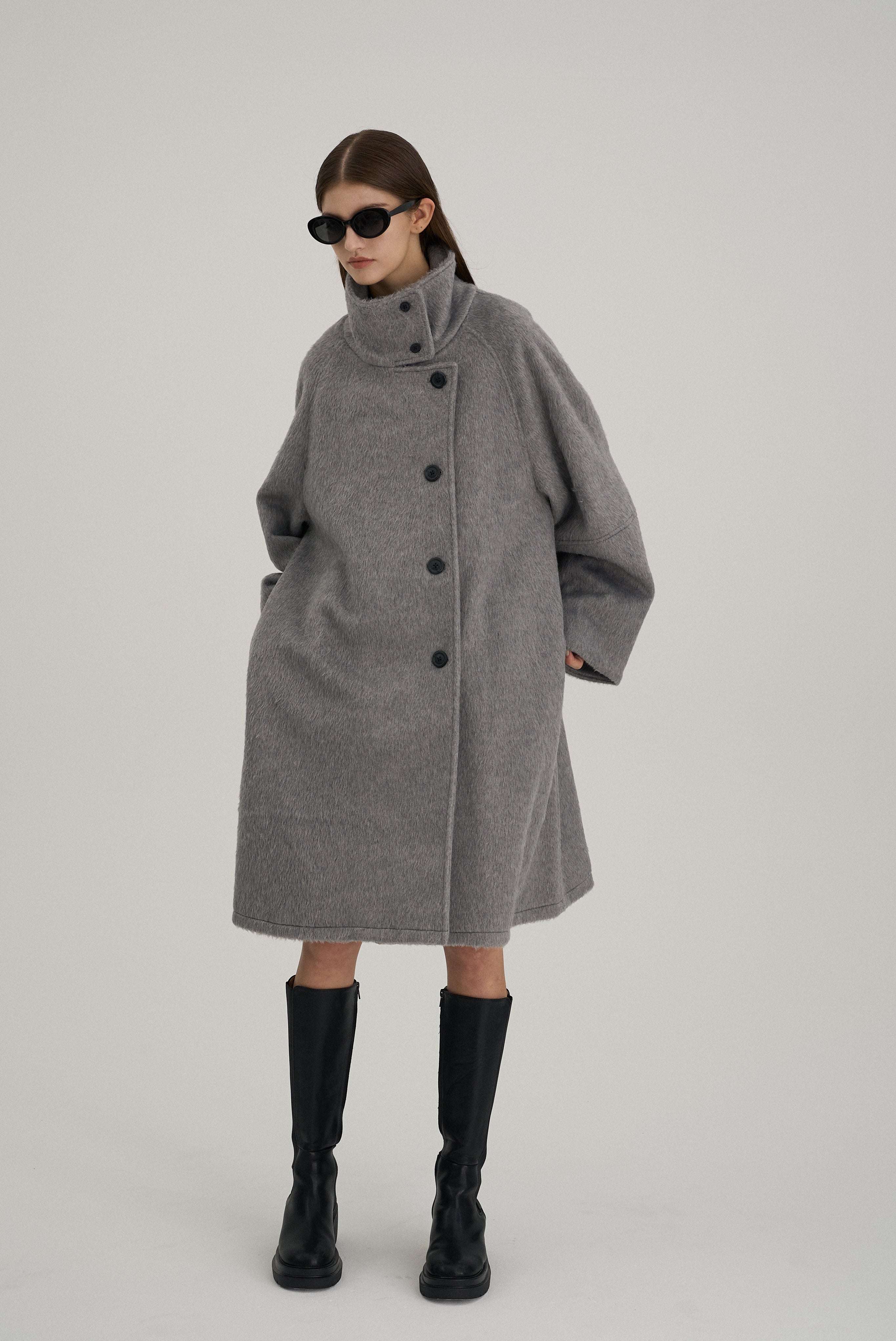 Chambéry standneck coat