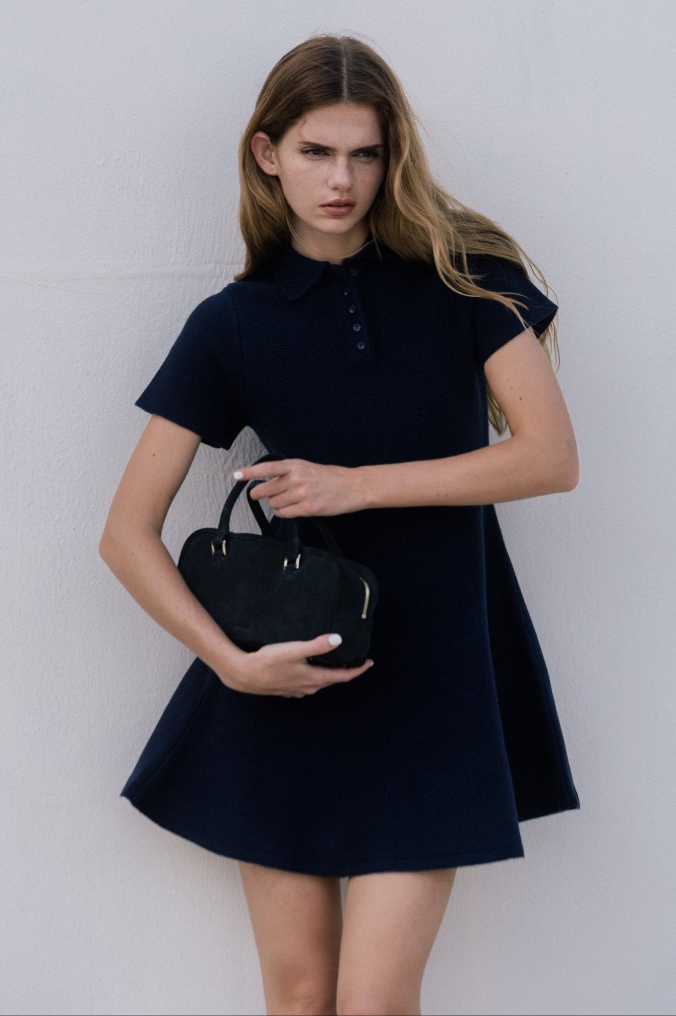 Reims Short Sleeve Flare Onepiece