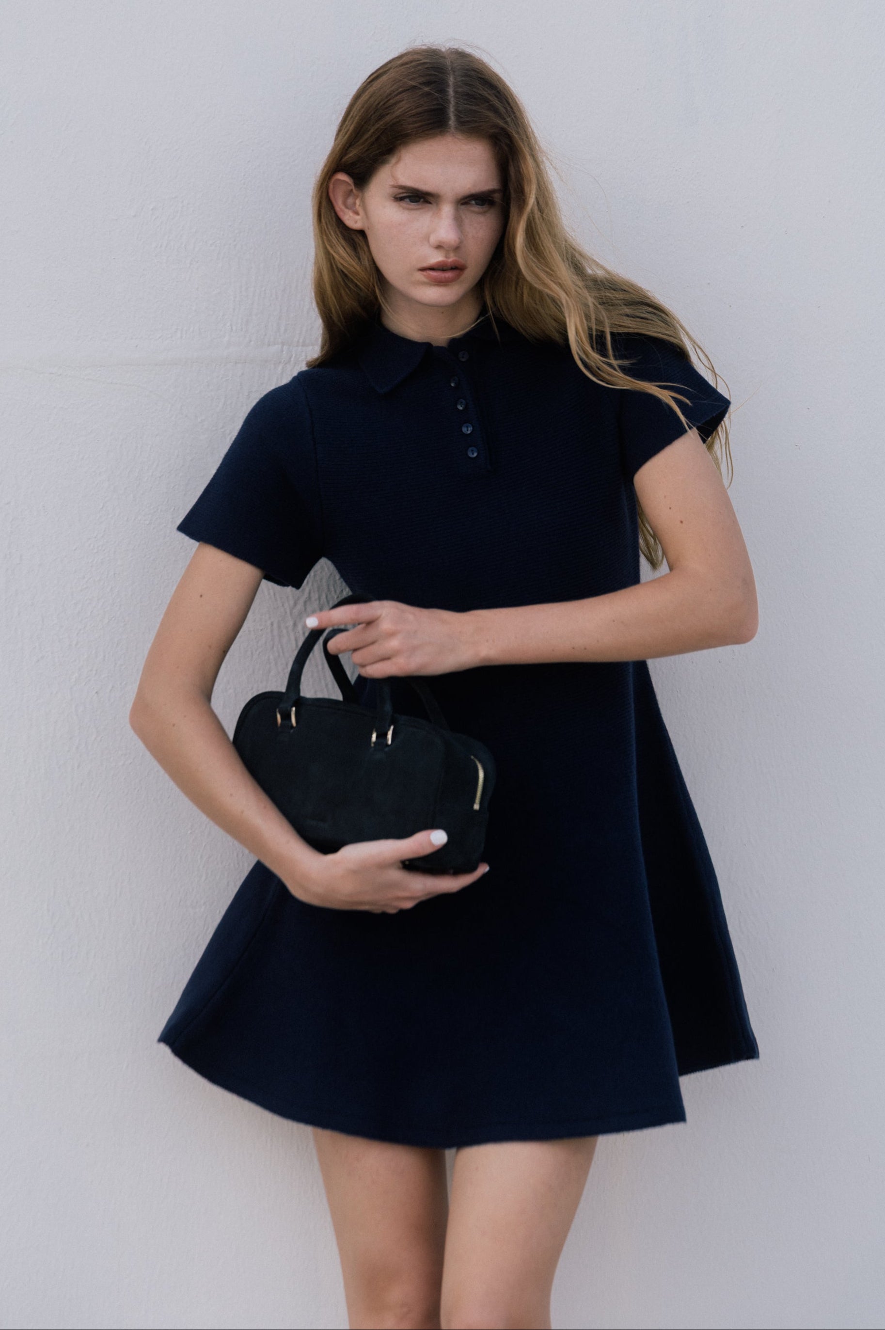Reims Short Sleeve Flare Onepiece
