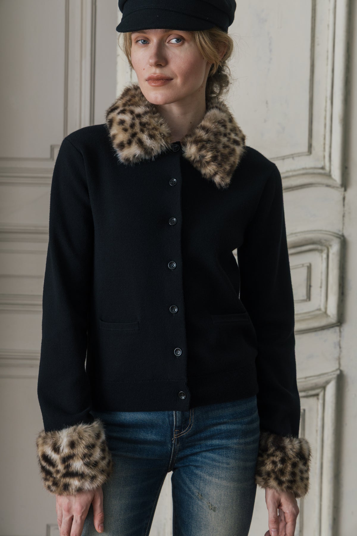 Tervo Fur Cardigan