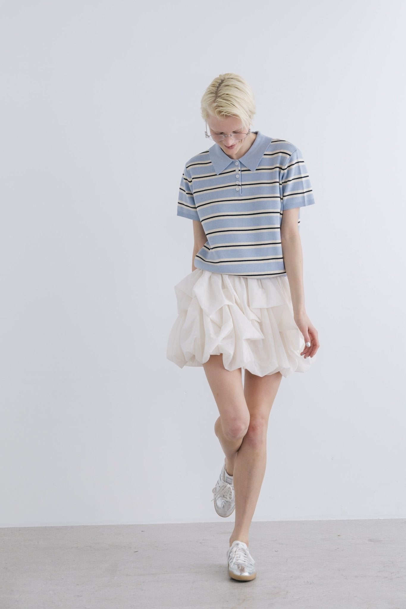 Goethe Stripe Half Knit