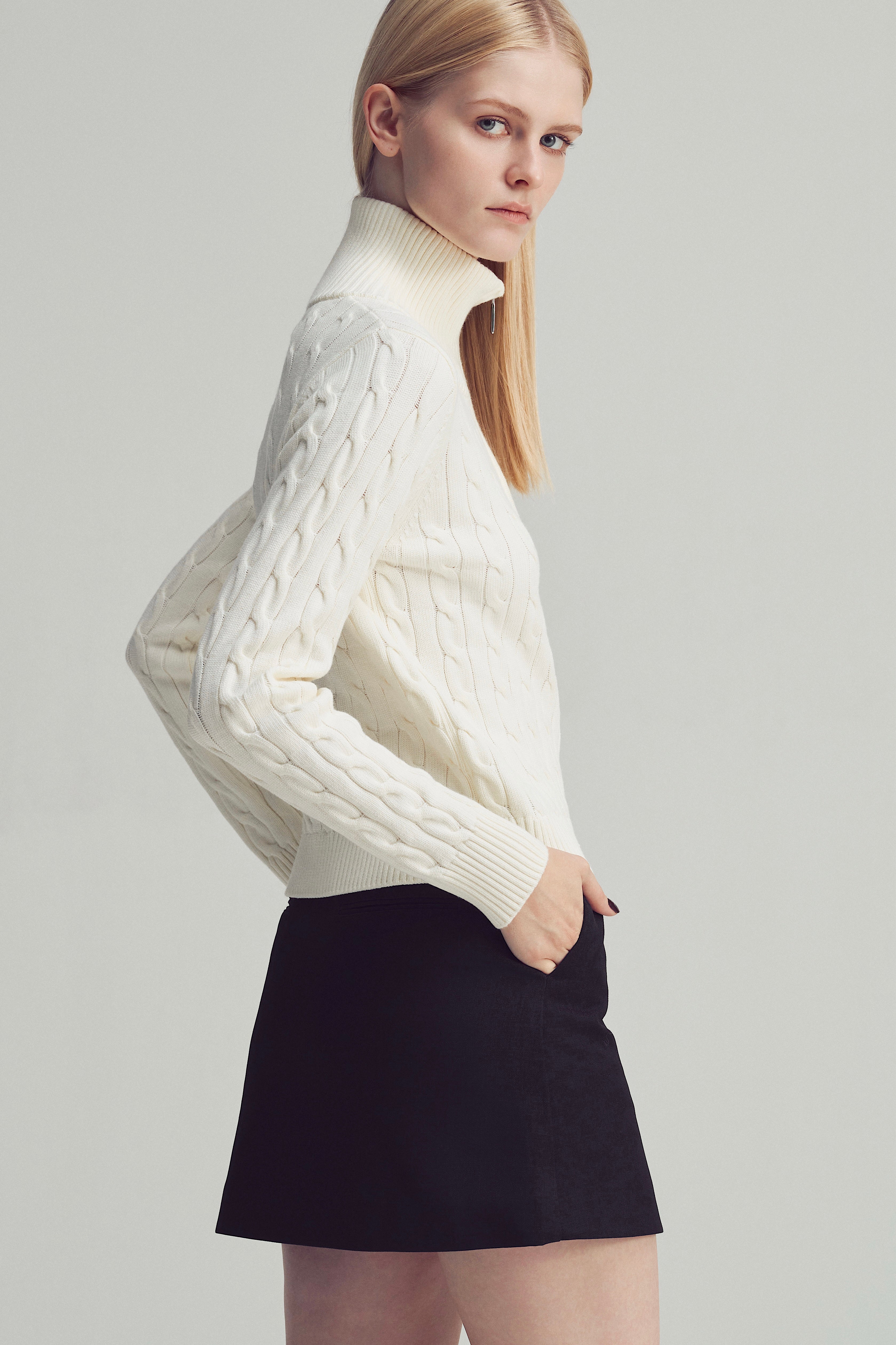 TOÉ Speyer Half Zip Knit