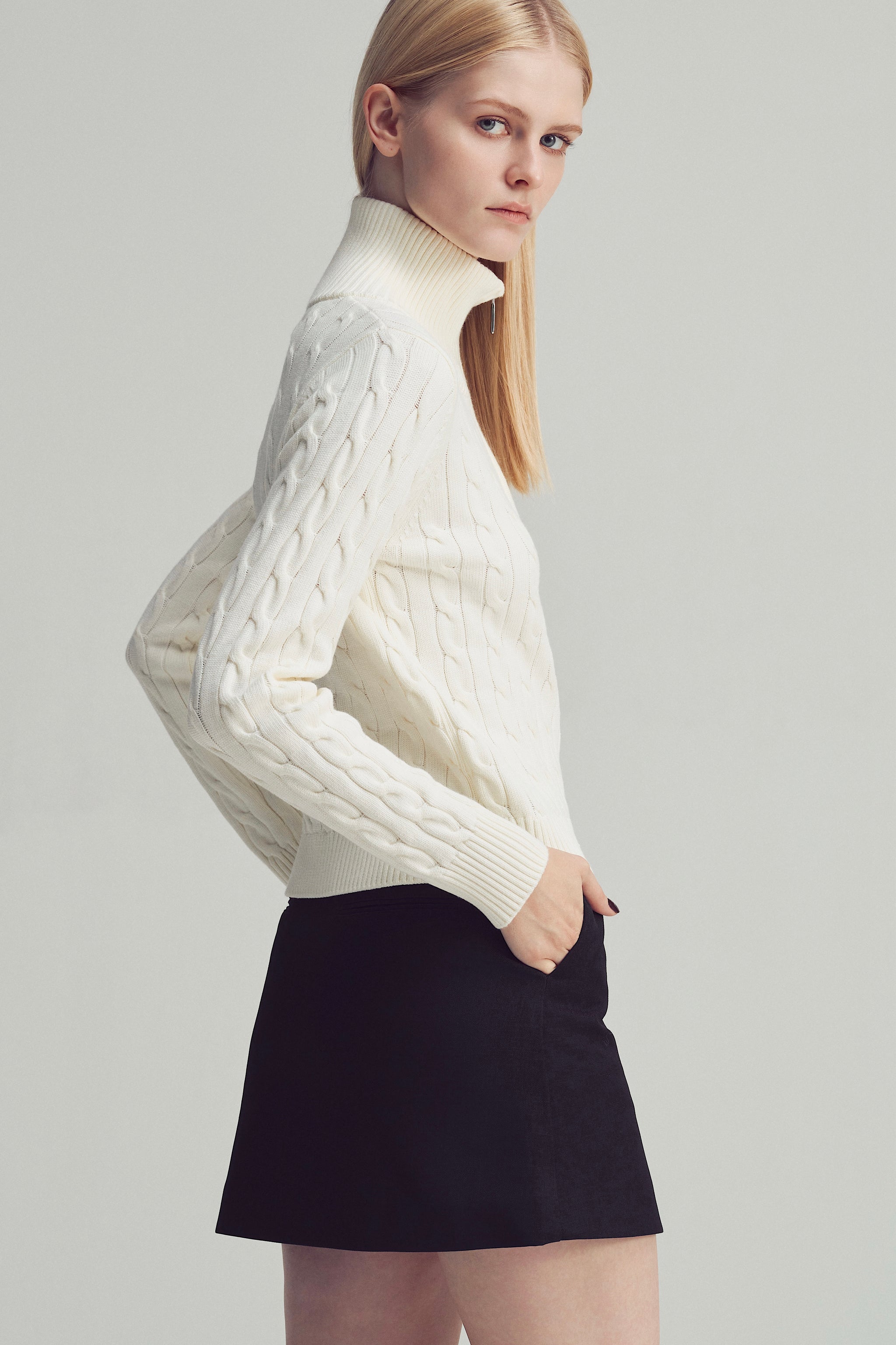 TOÉ Speyer Half Zip Knit
