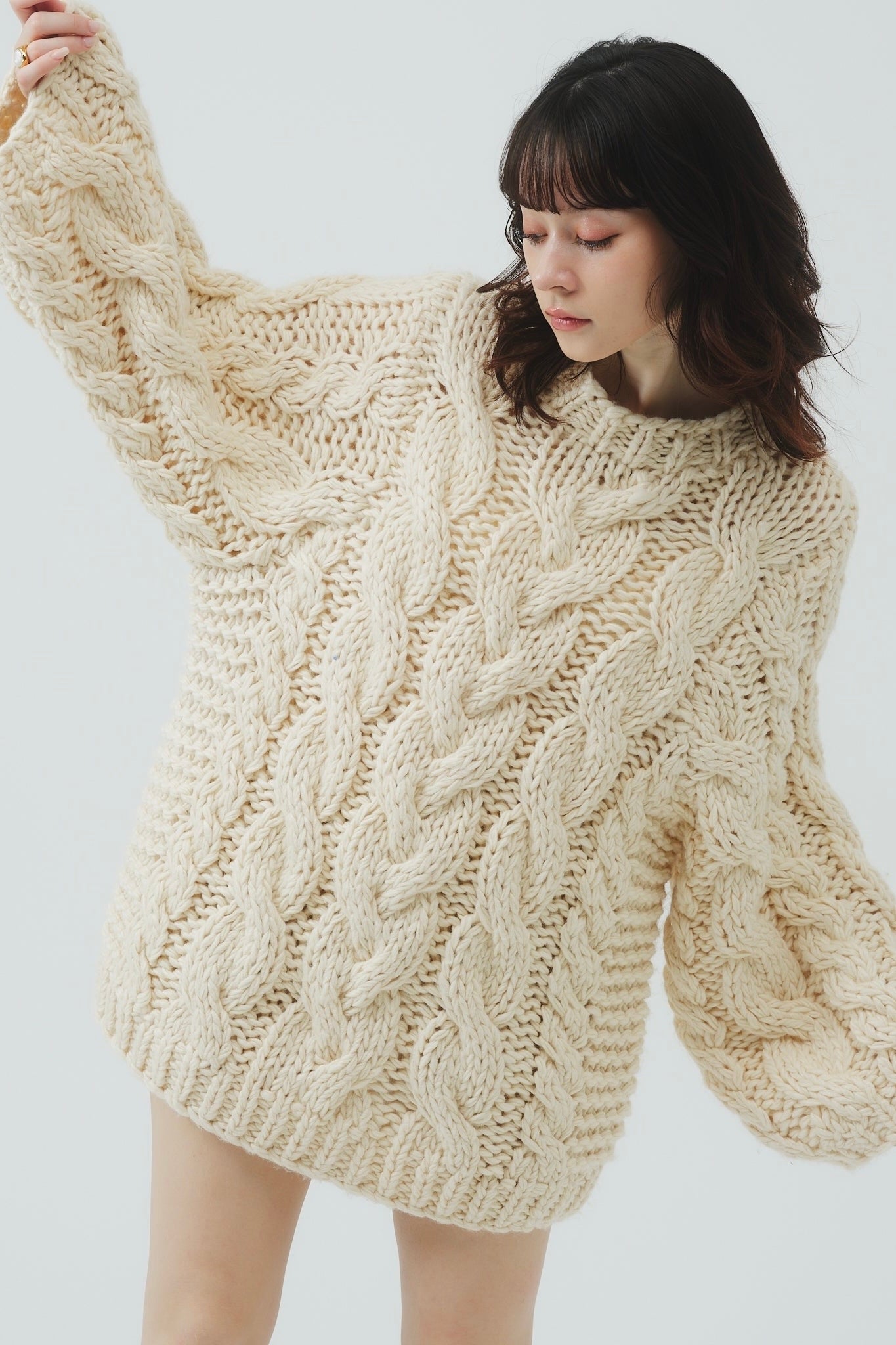 마레 핸드메이드 니트