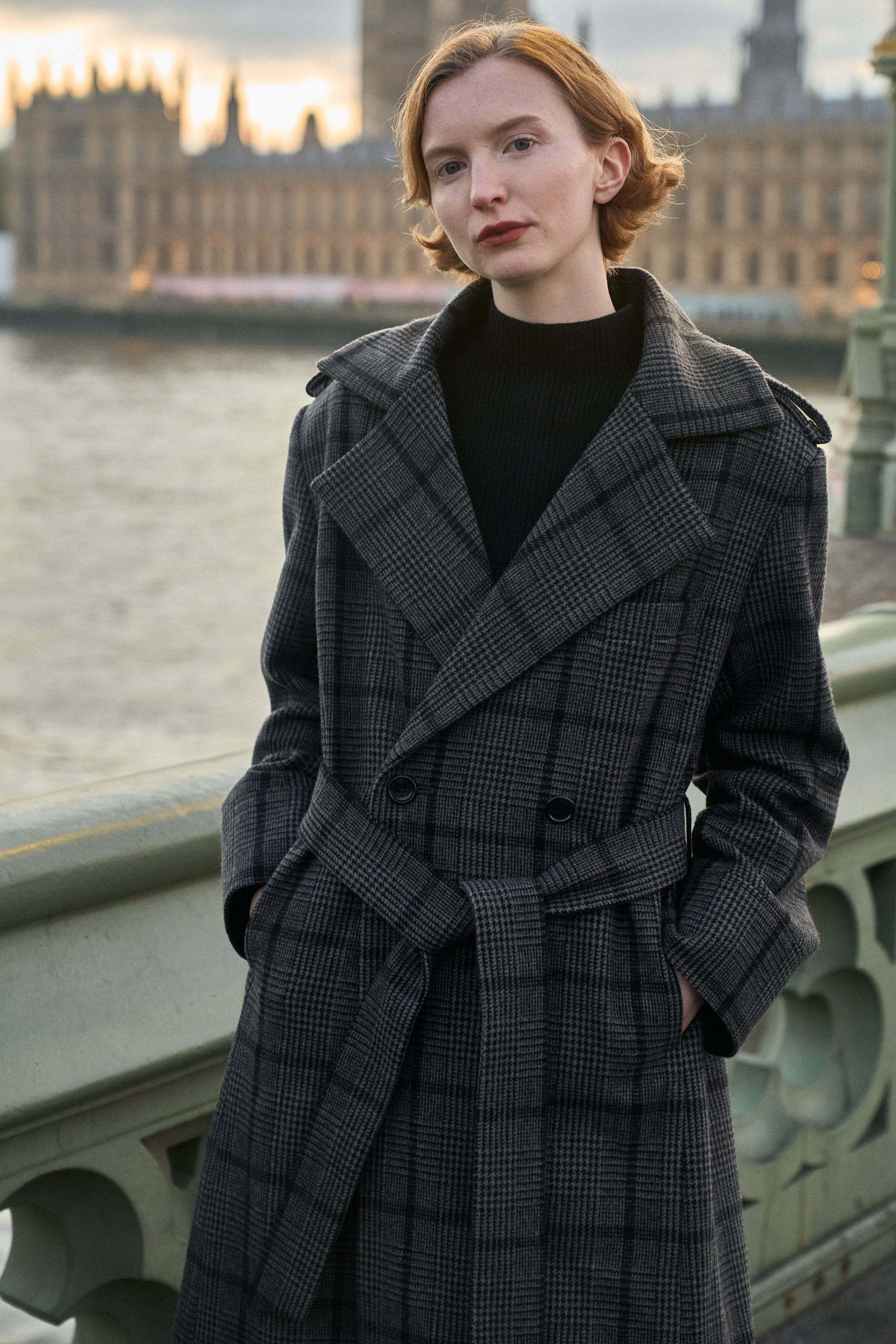 Fleet wool coat