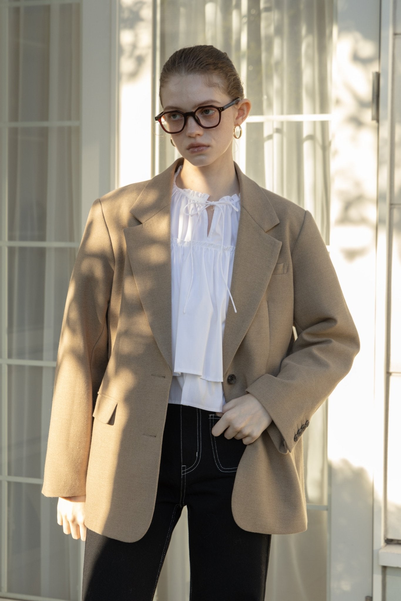 Porto Puff Blouse