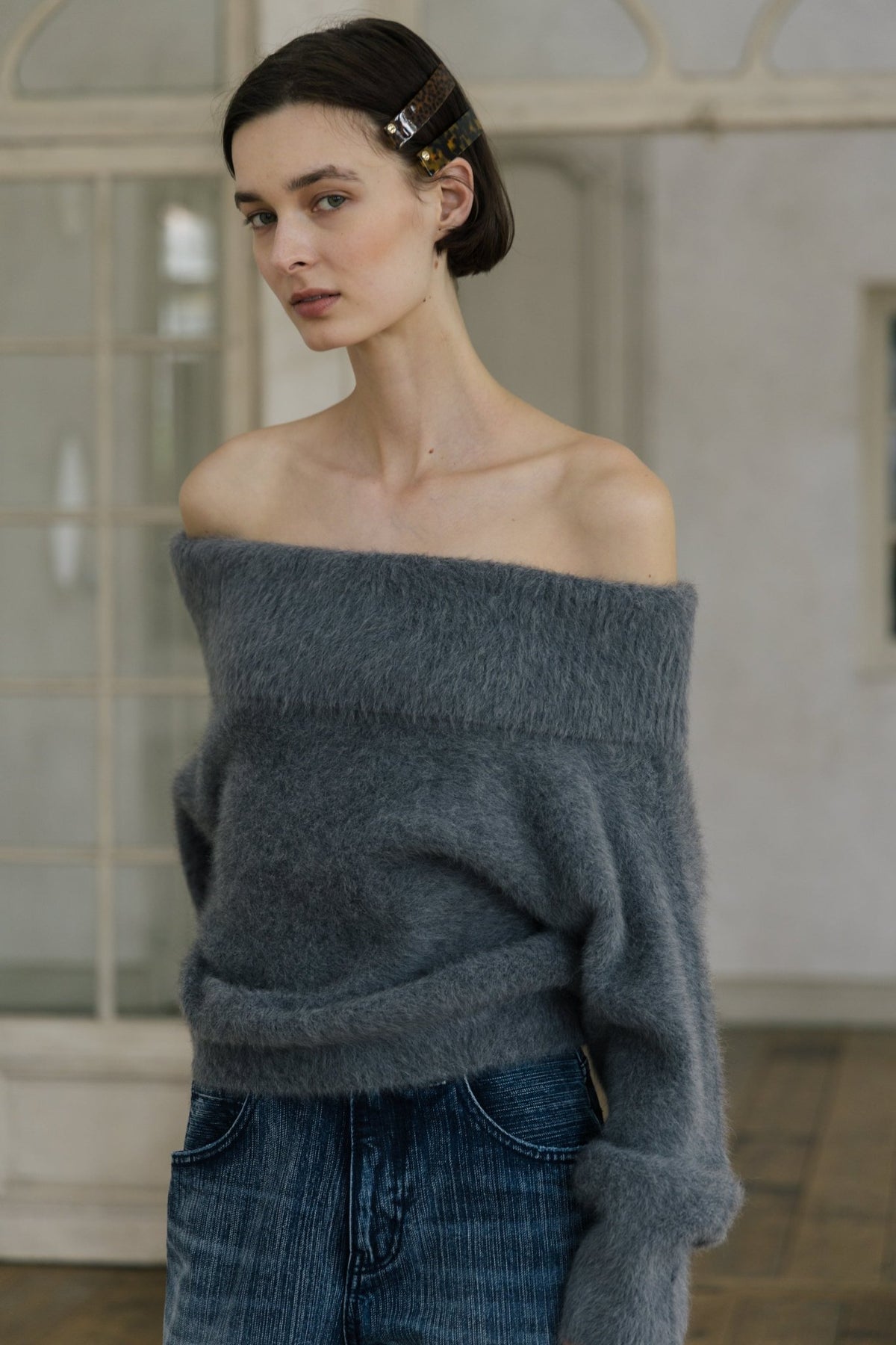 Kerava Off-Shoulder Knit Top