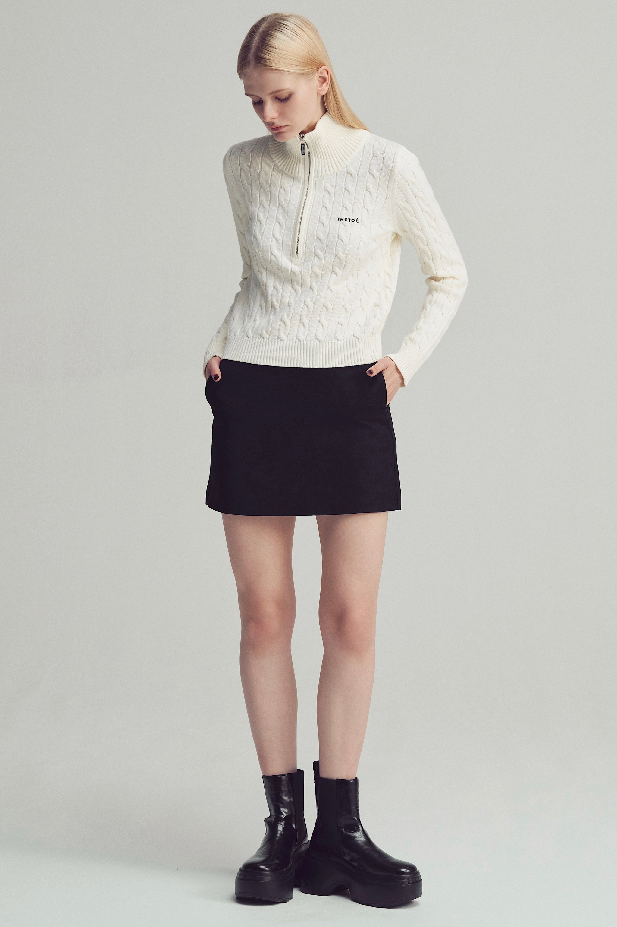 TOÉ Speyer Half Zip Knit