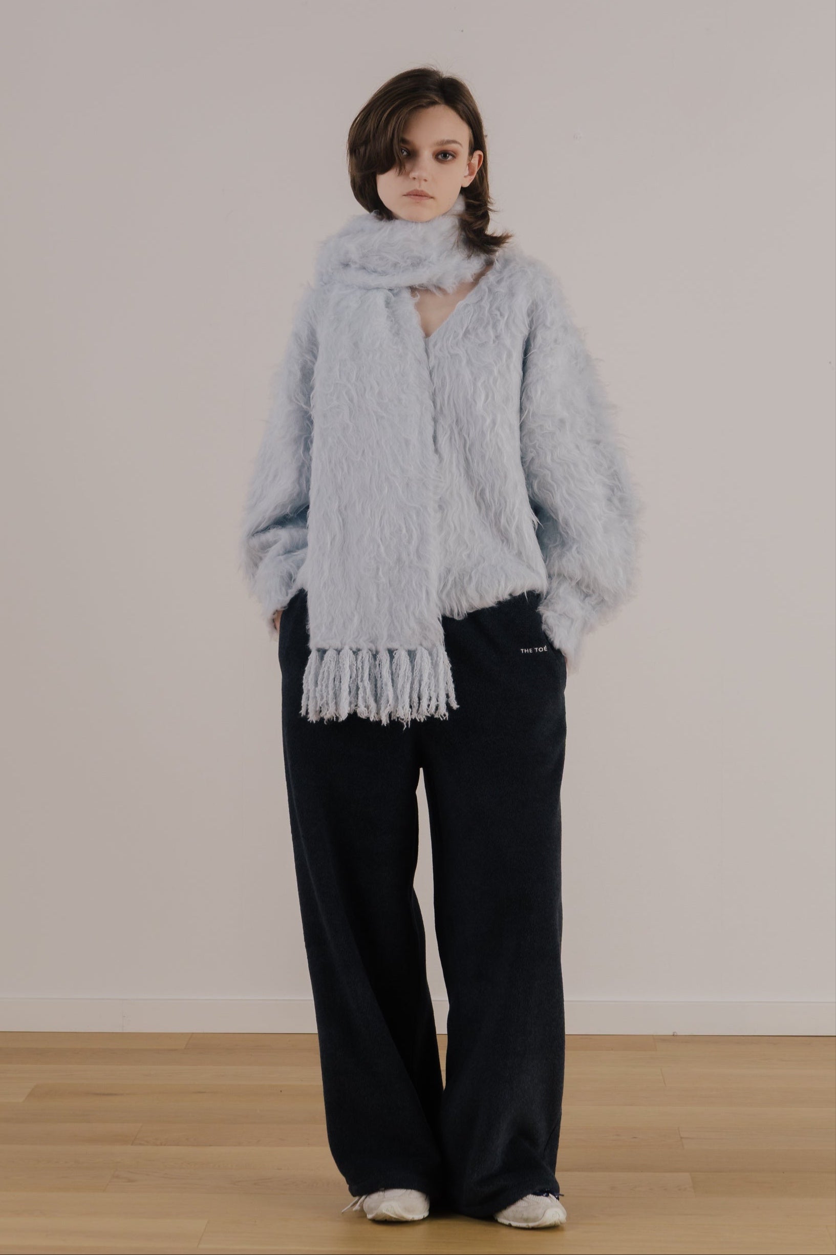 Eltz Shaggy Vneck Knit