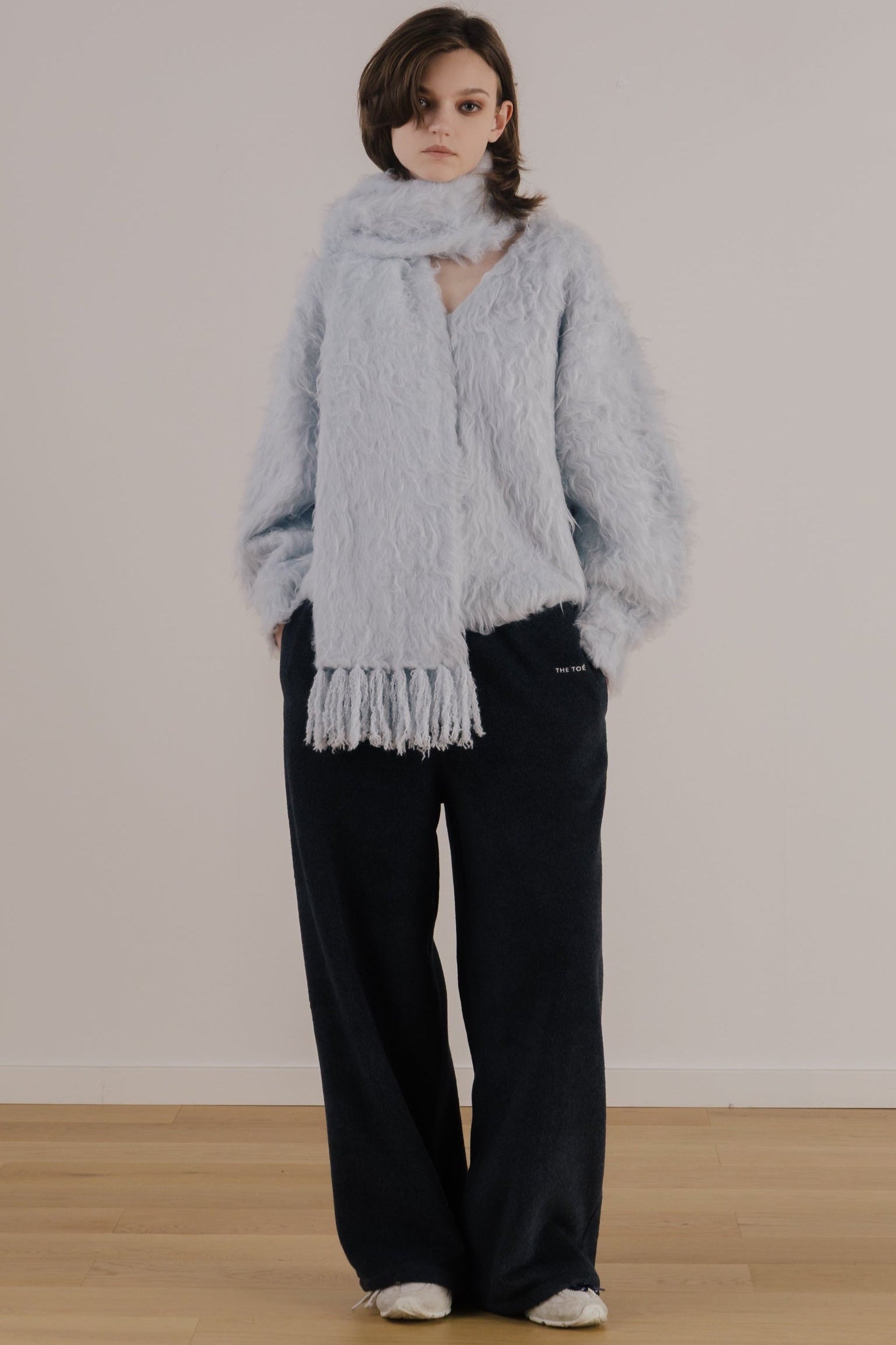 Eltz Shaggy Vneck Knit