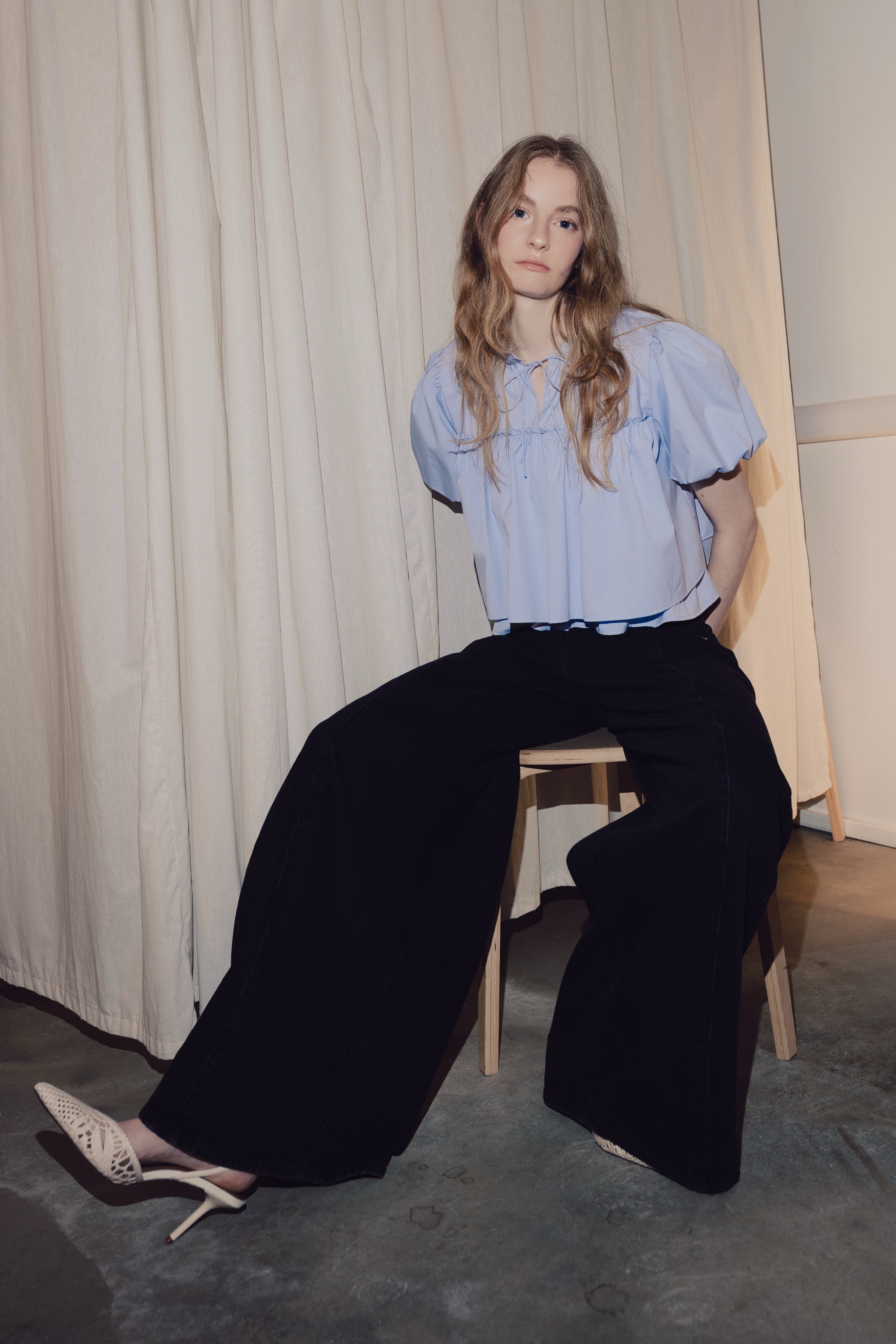 Porto Puff Blouse – THE TOÉ