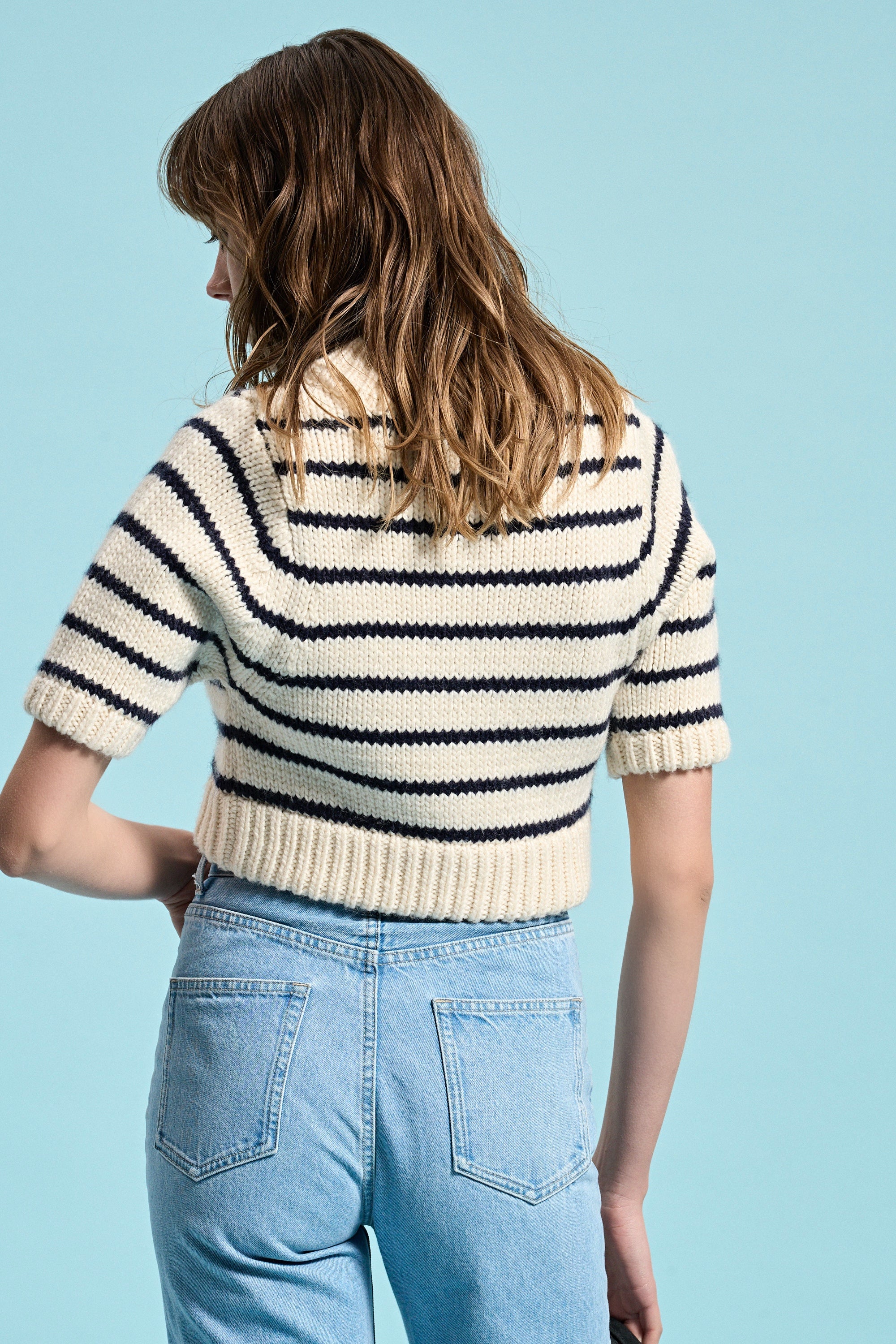 Baklava Crop Knit
