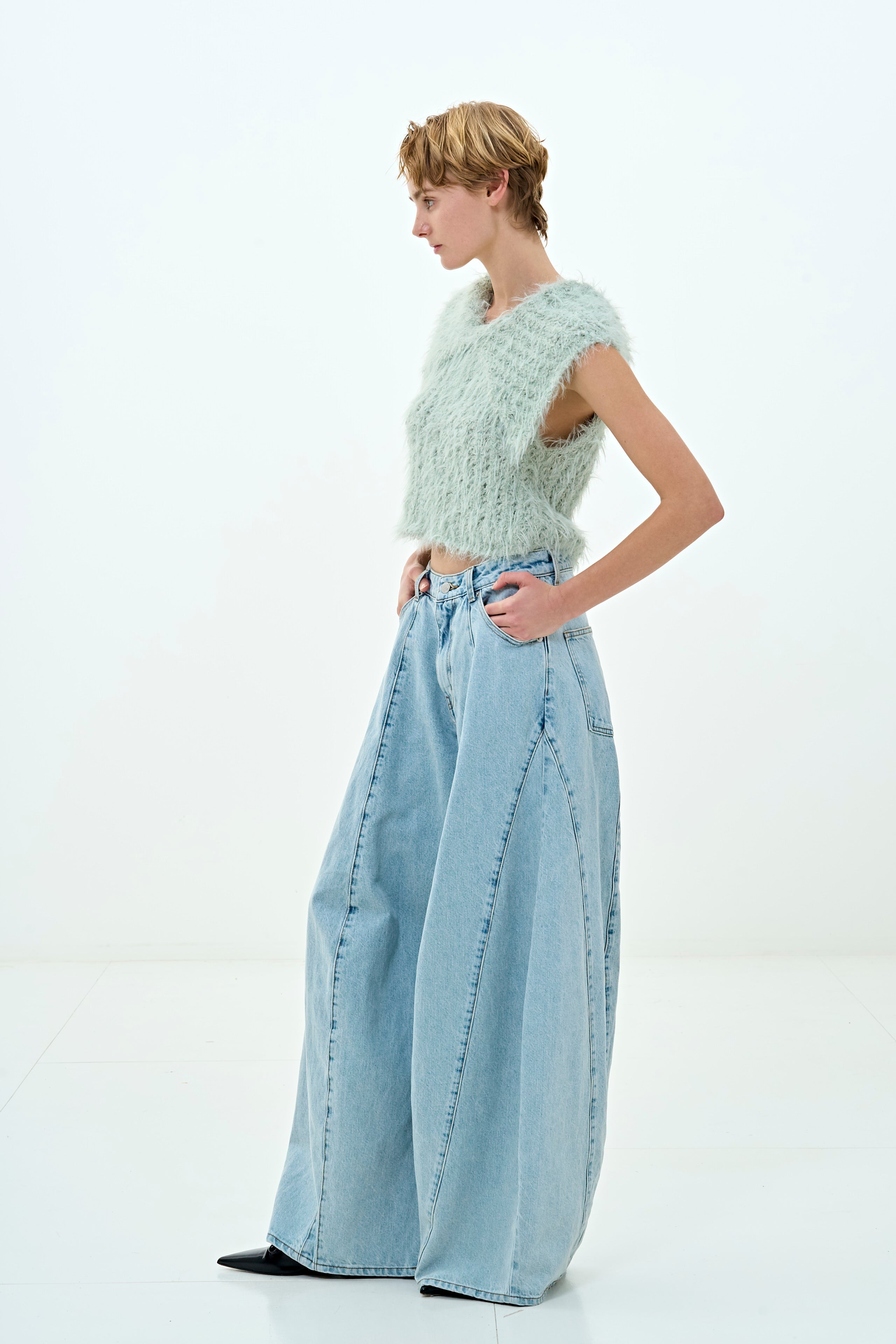 Santorini denim pants