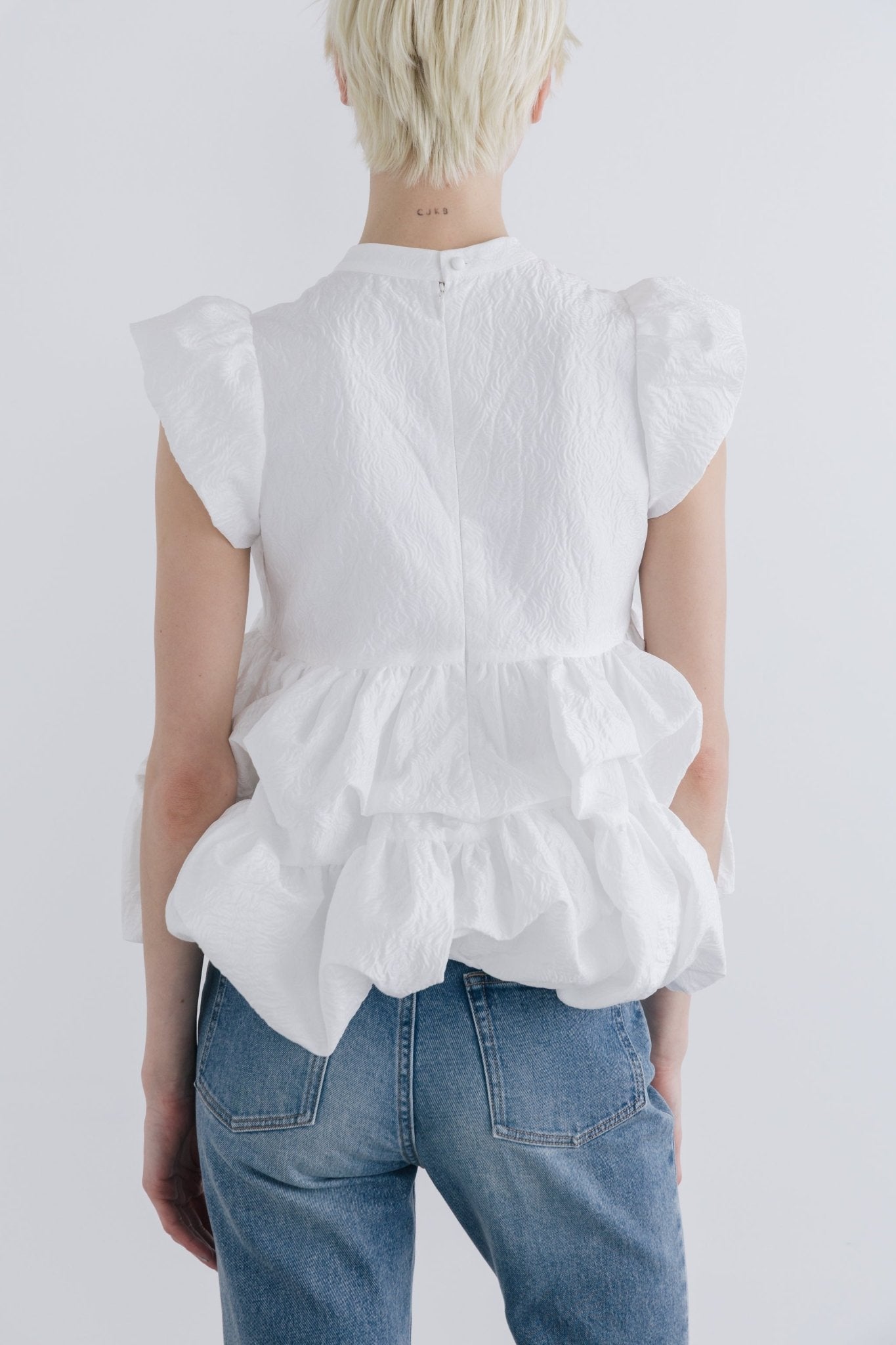 Peony Peplum Top