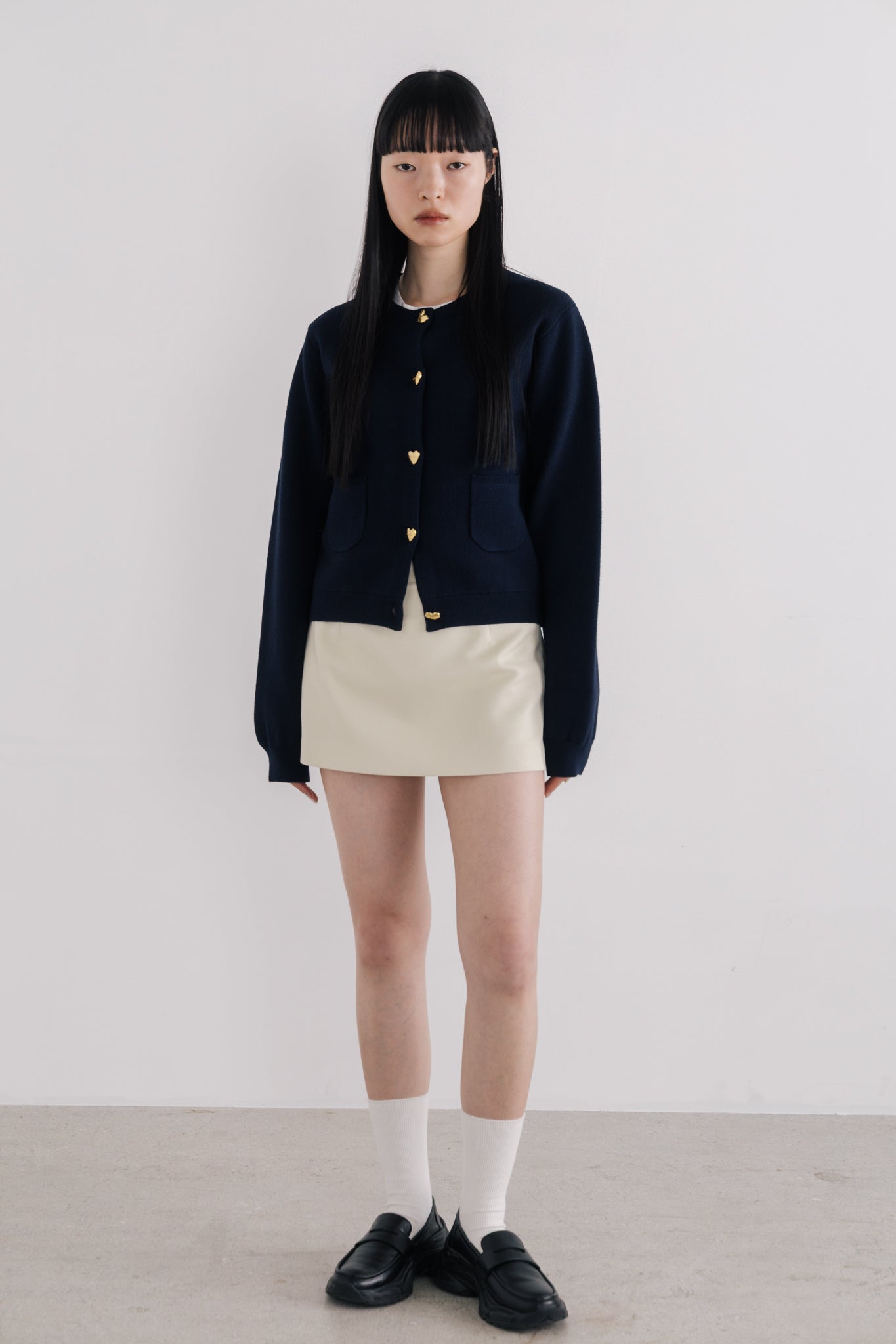 トップス THE TOE 26SS Semperoper Heart Cardigan Semperoper Heart Cardigan – THE TOÉ