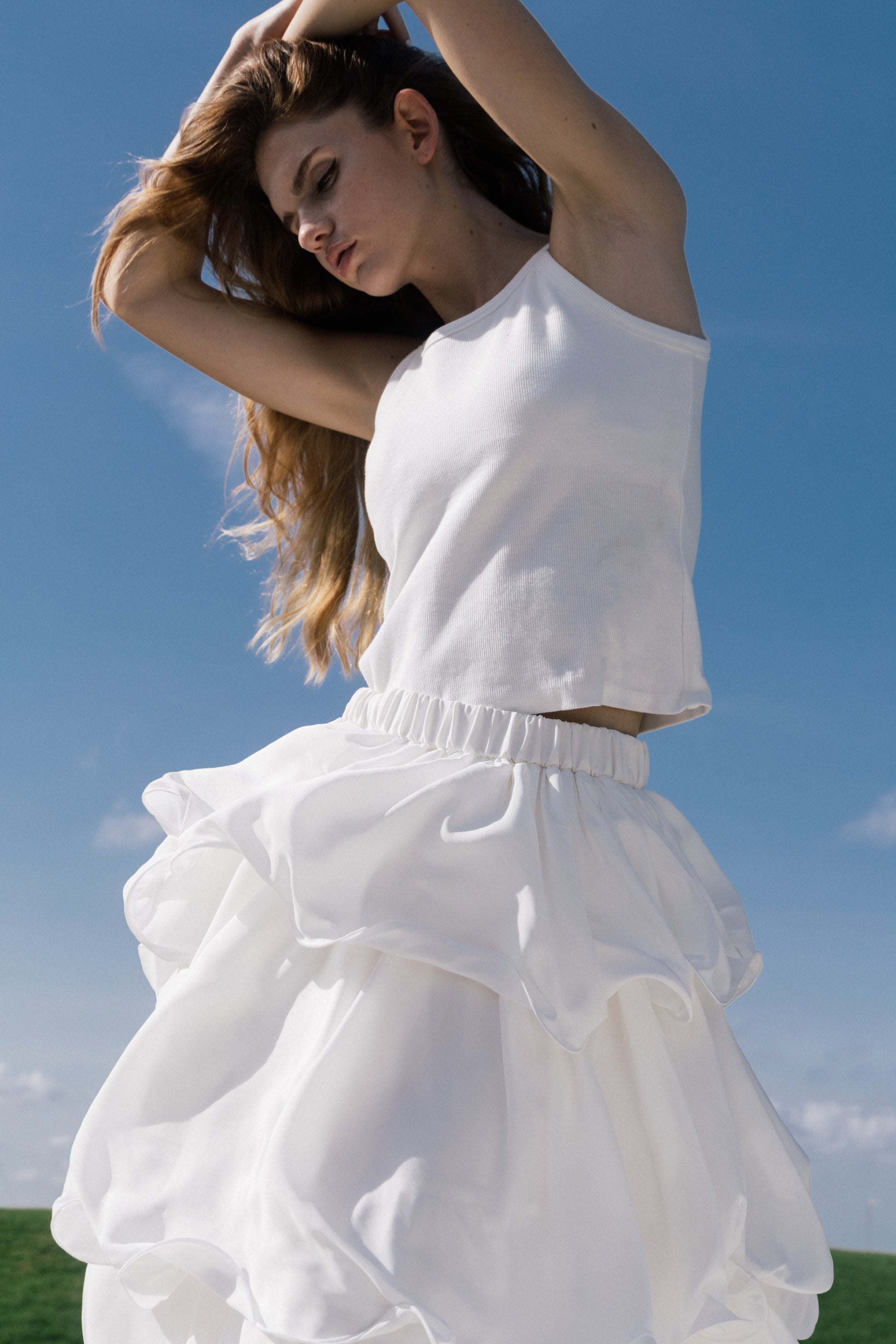 Pythagoras Frill Skirt