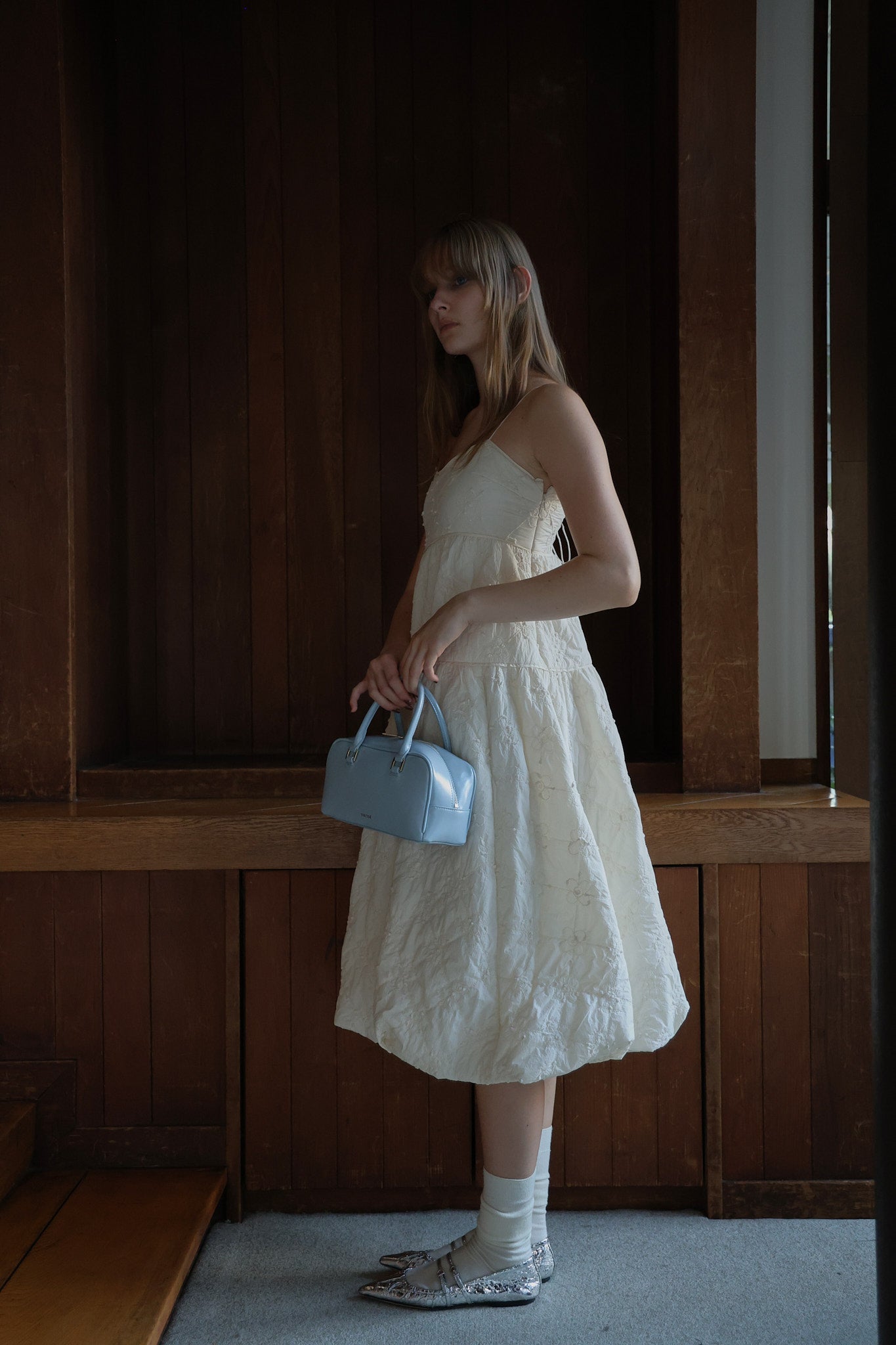 Rhea Jacquard Onepiece – THE TOÉ