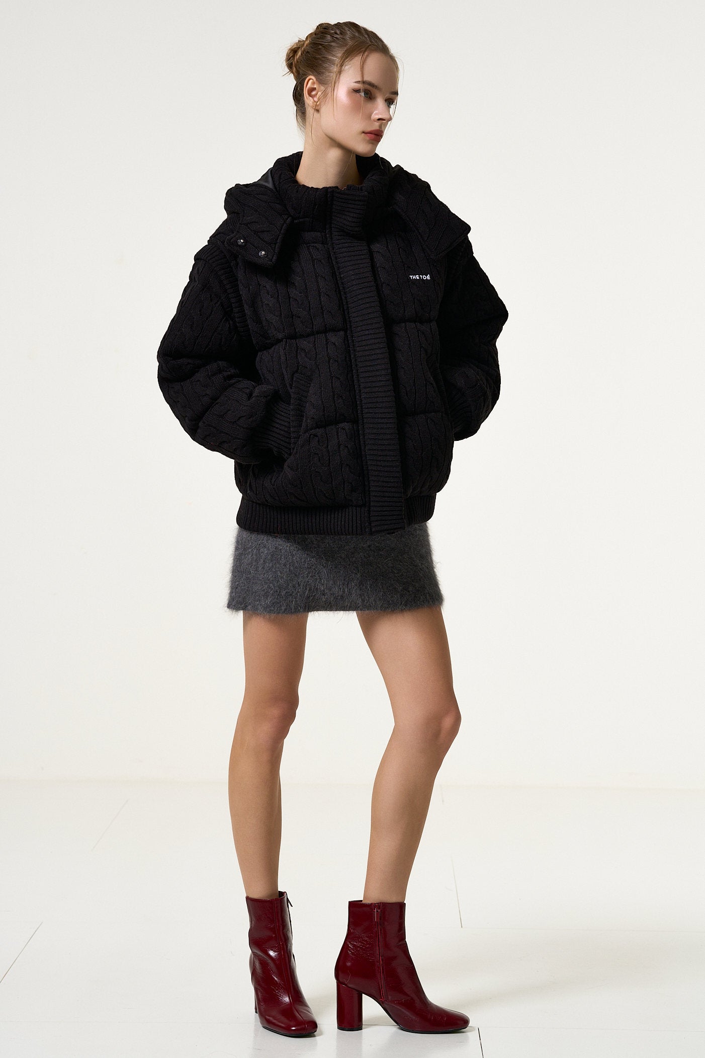 Shard knit down – THE TOÉ