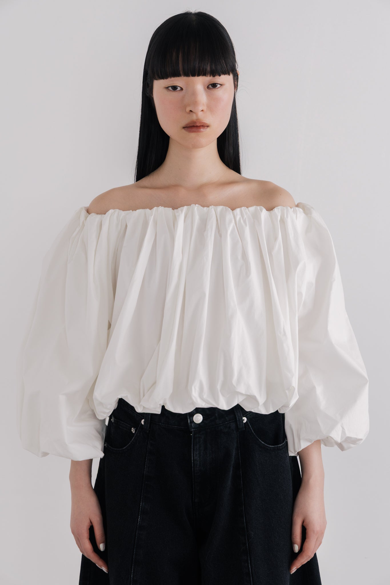 Epidavrou Puff Sleeve Blouse