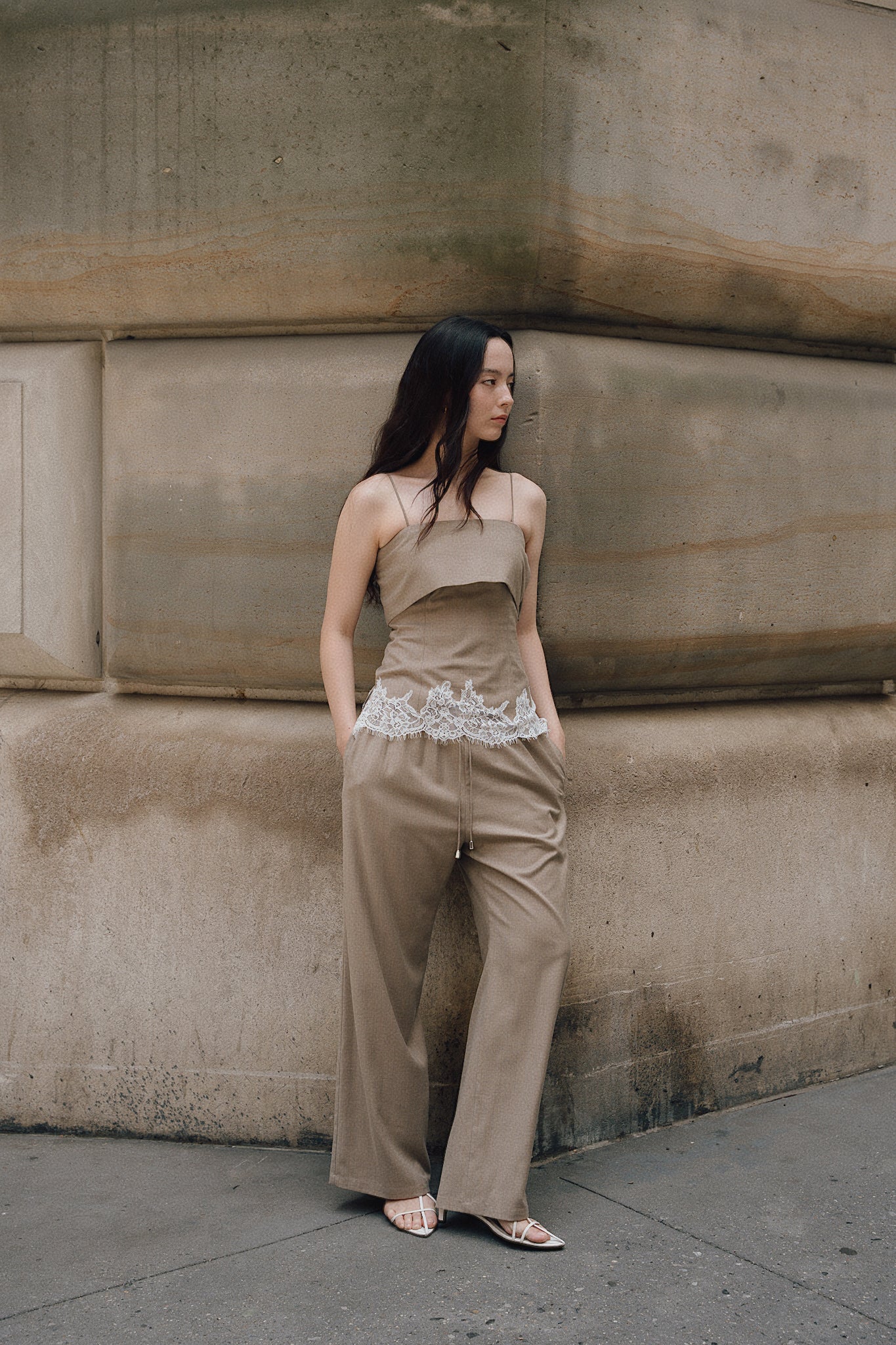 Loosdrecht Double Belt Pants