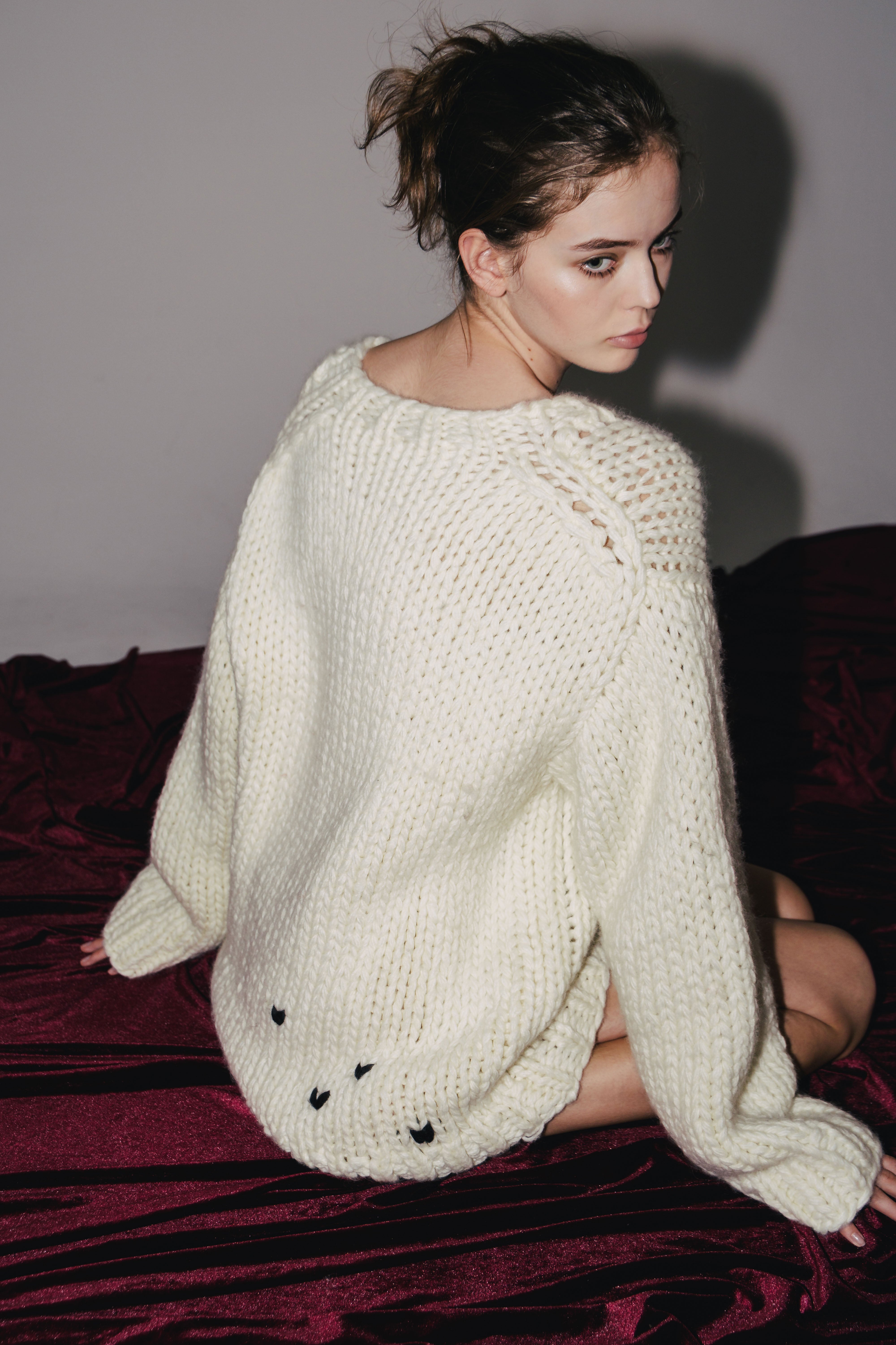 Notting-Hill heart knit