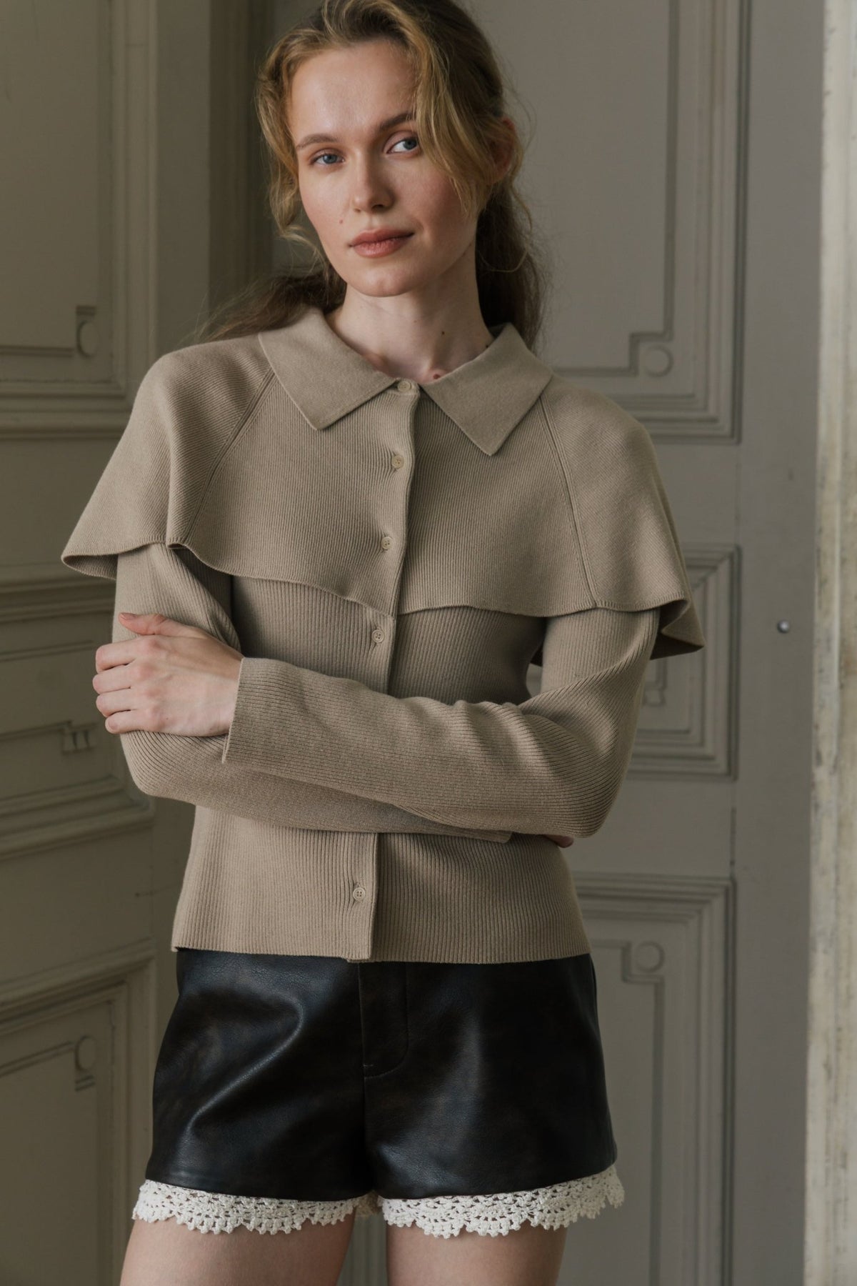 Nurmes Cape Cardigan