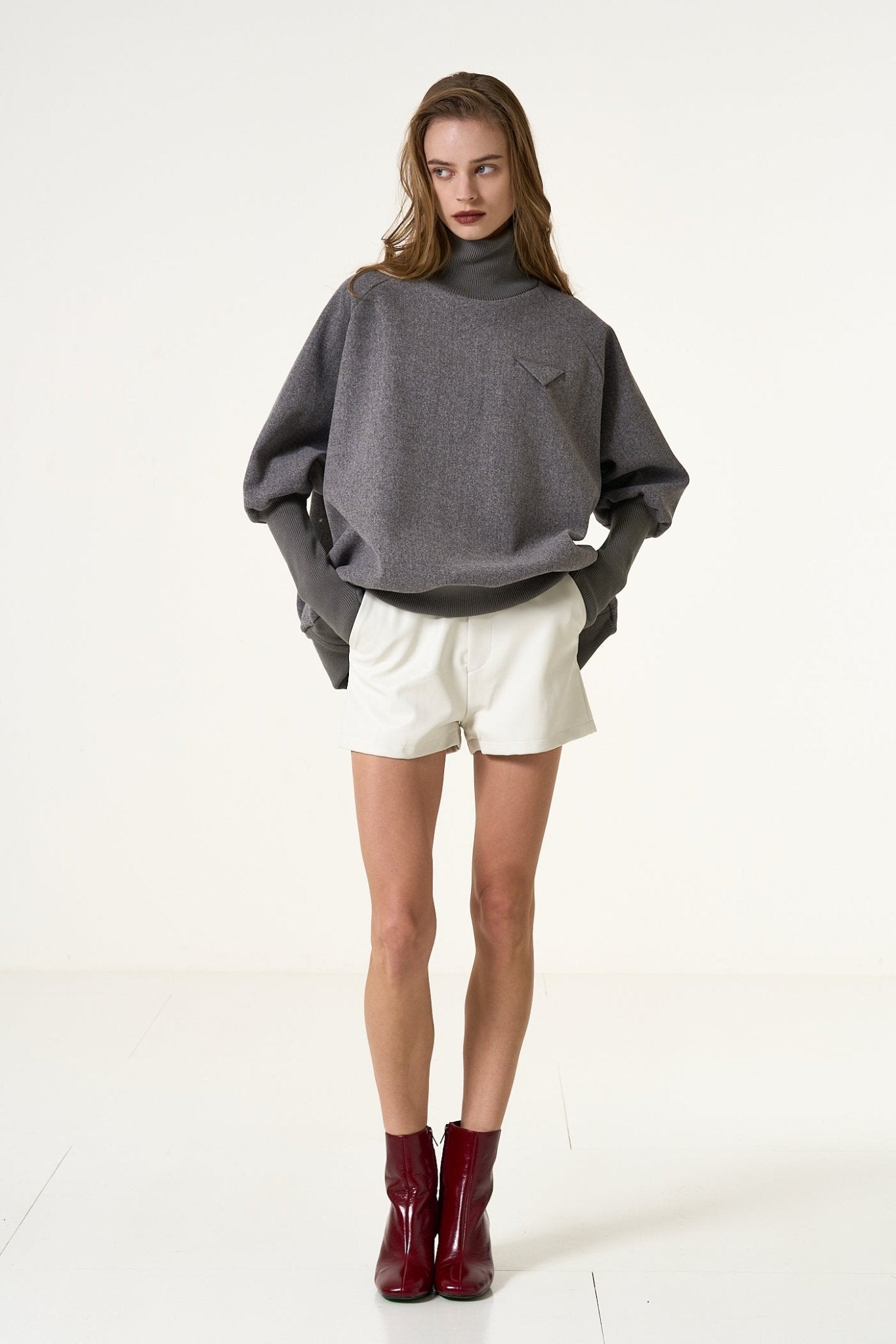 Oxford Leather Pants