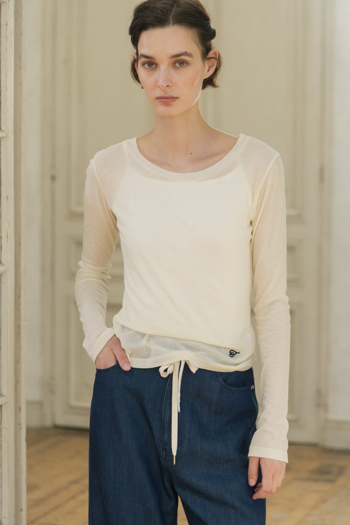 Nivala Sheer Top