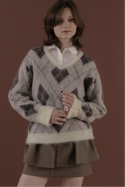 Sendlinger Argyle Knit