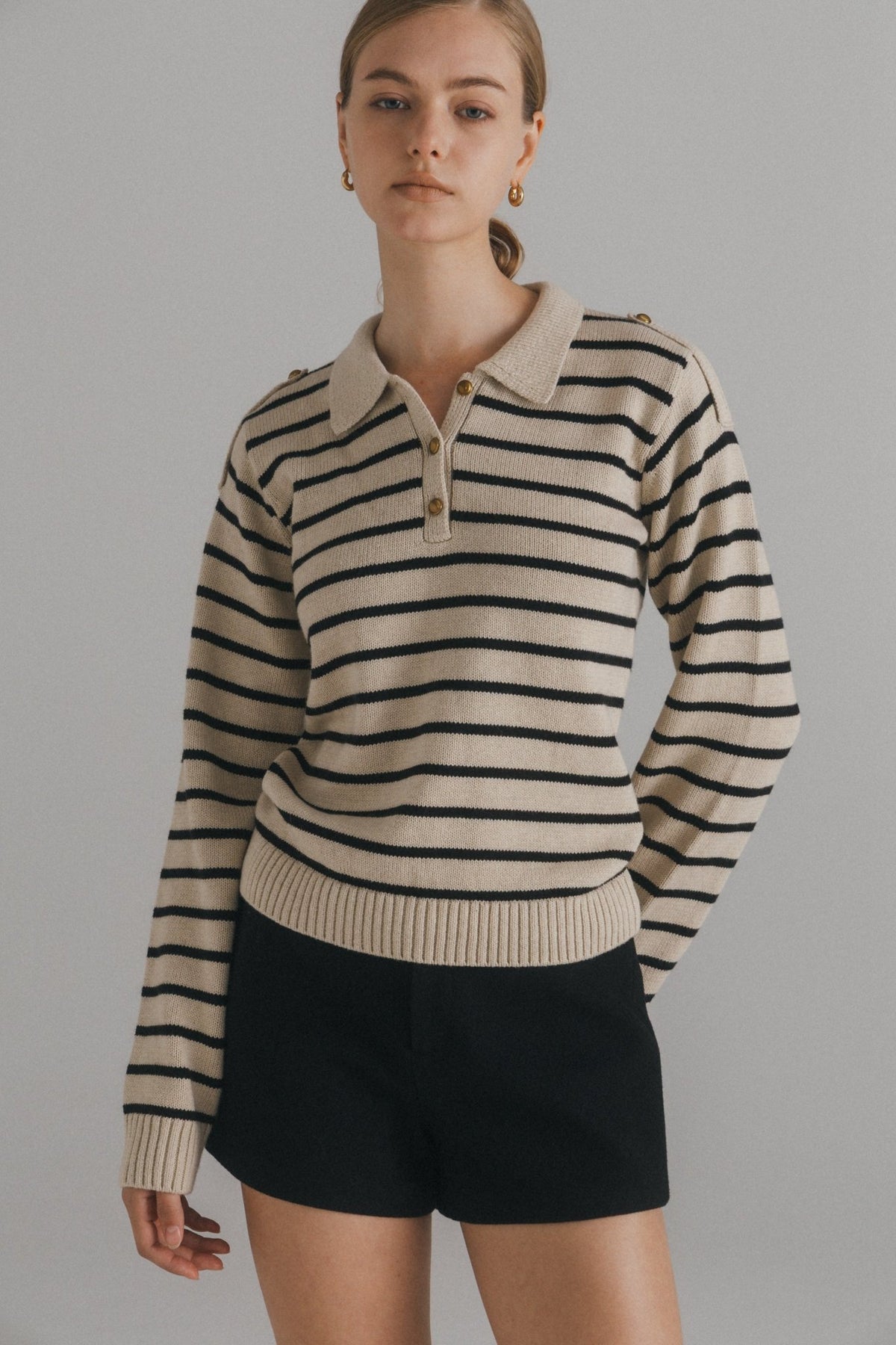 Karstula Stripe Knit Top