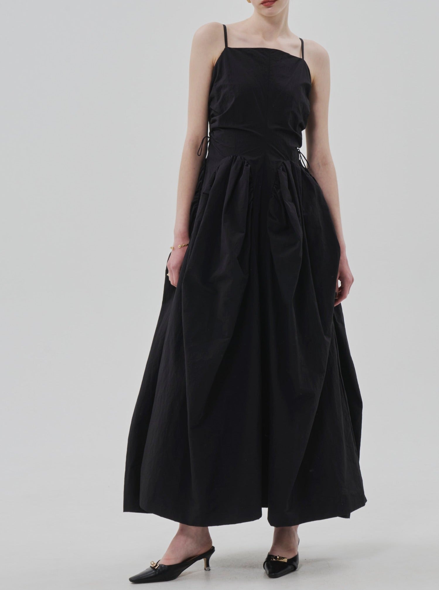 Montauk waist gather dress