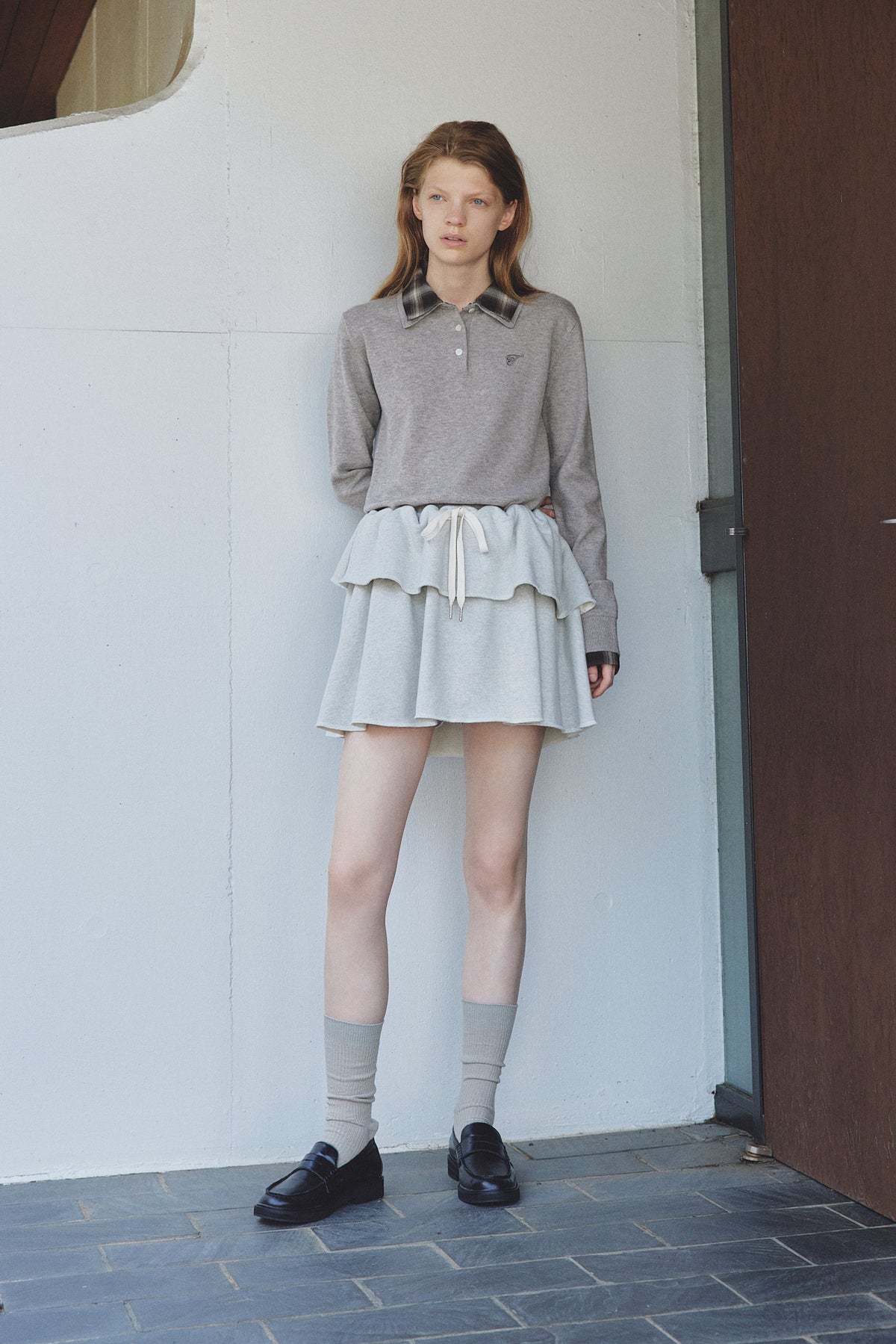 Karvia Layered Knit Top