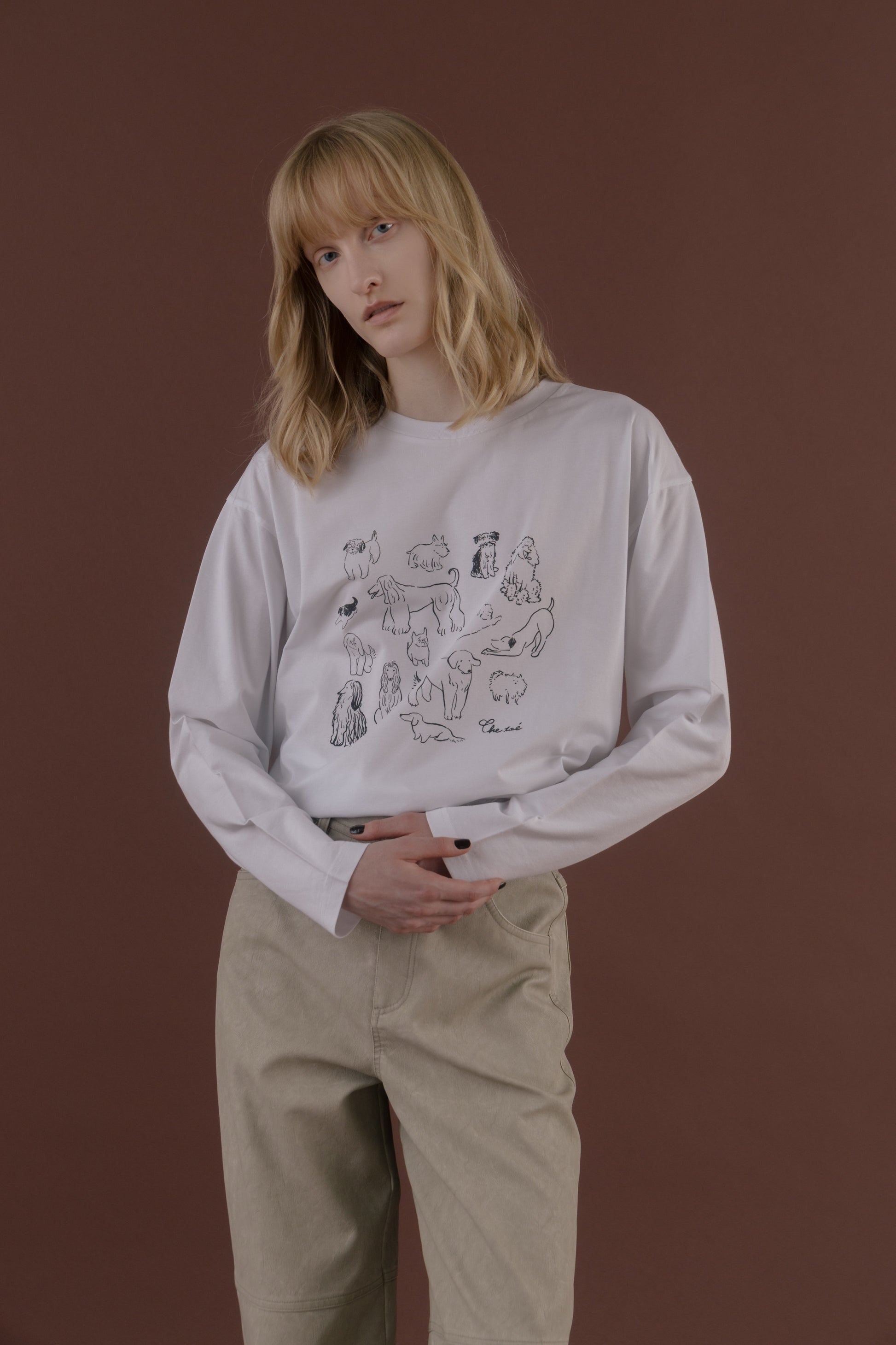 Loriot Dog Long Tee