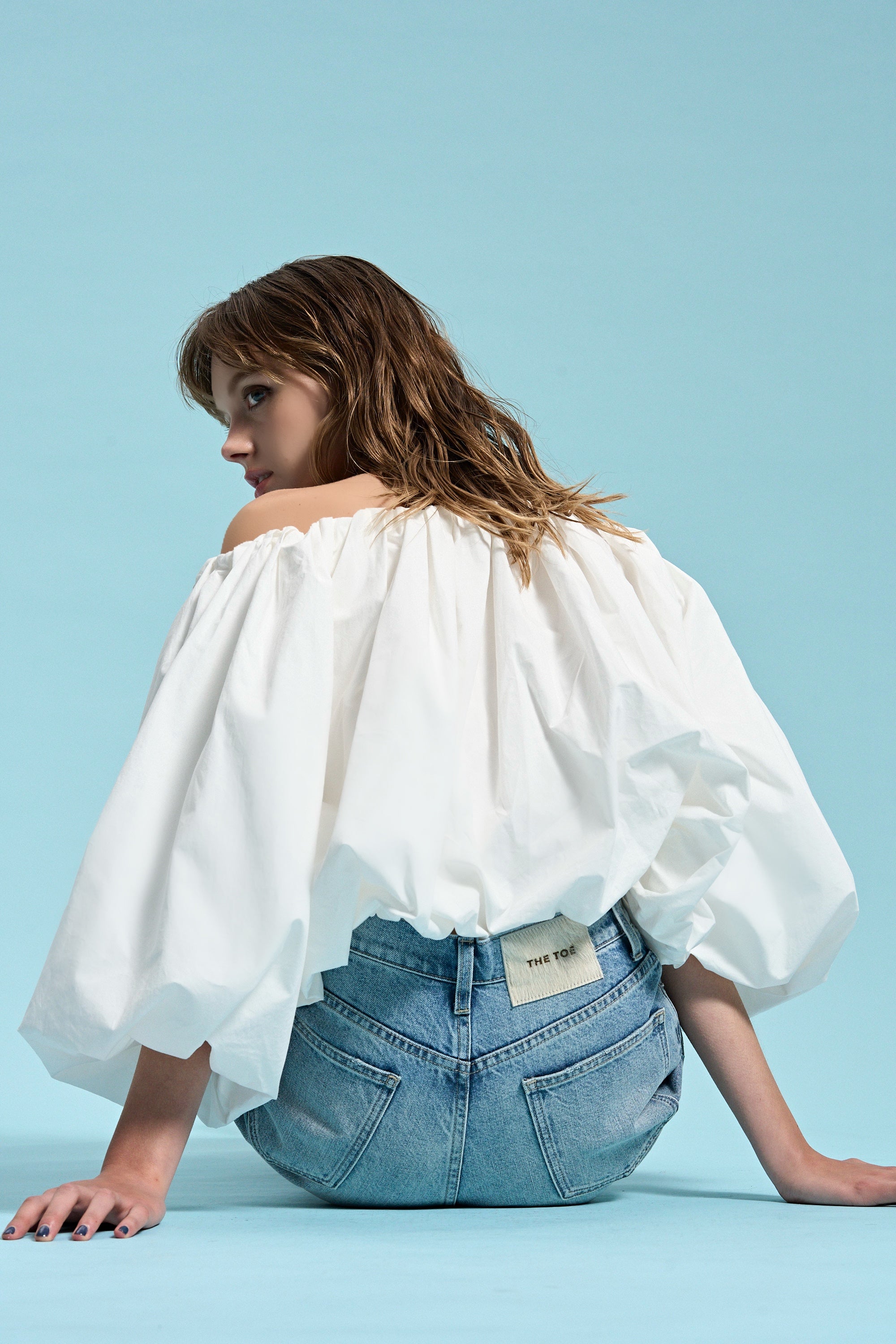 Epidavrou Puff Sleeve Blouse