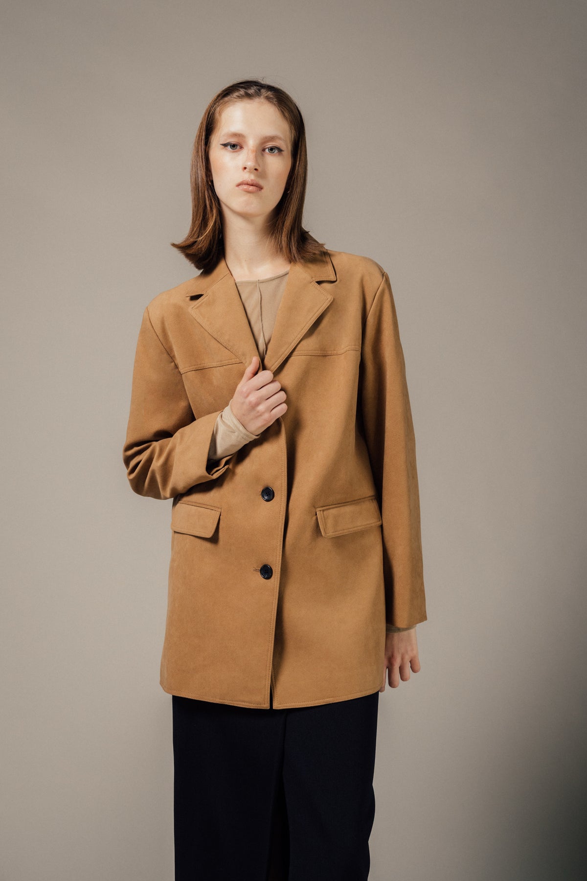 Piraeus Suede Jacket
