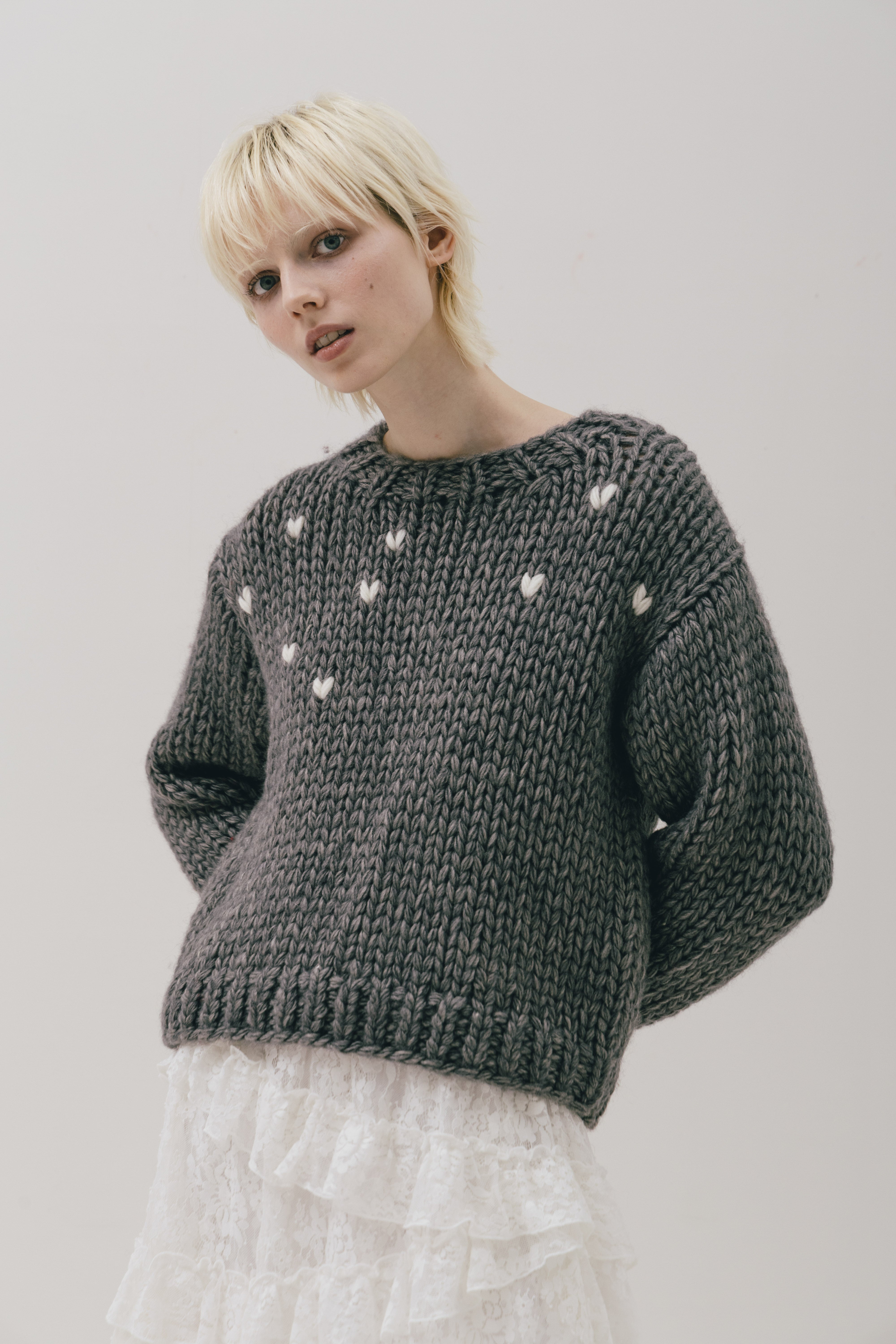 Notting-Hill heart knit