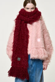 Pigalle shaggy muffler
