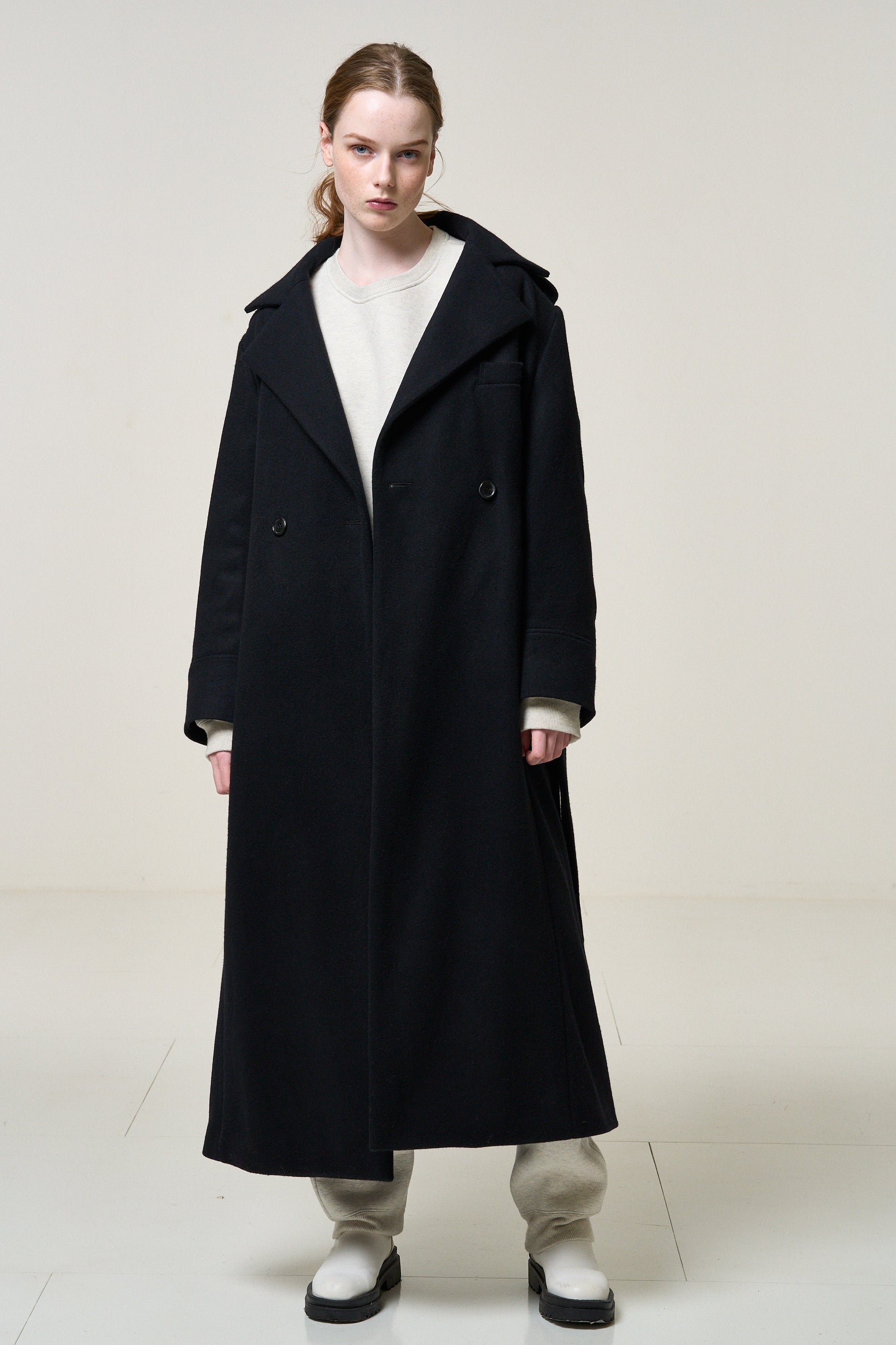 Fleet wool coat