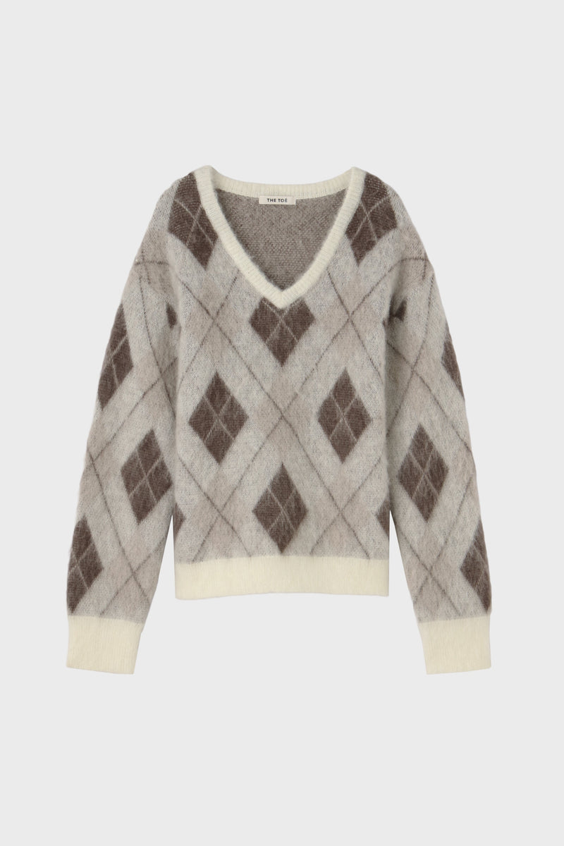 Sendlinger Argyle Knit
