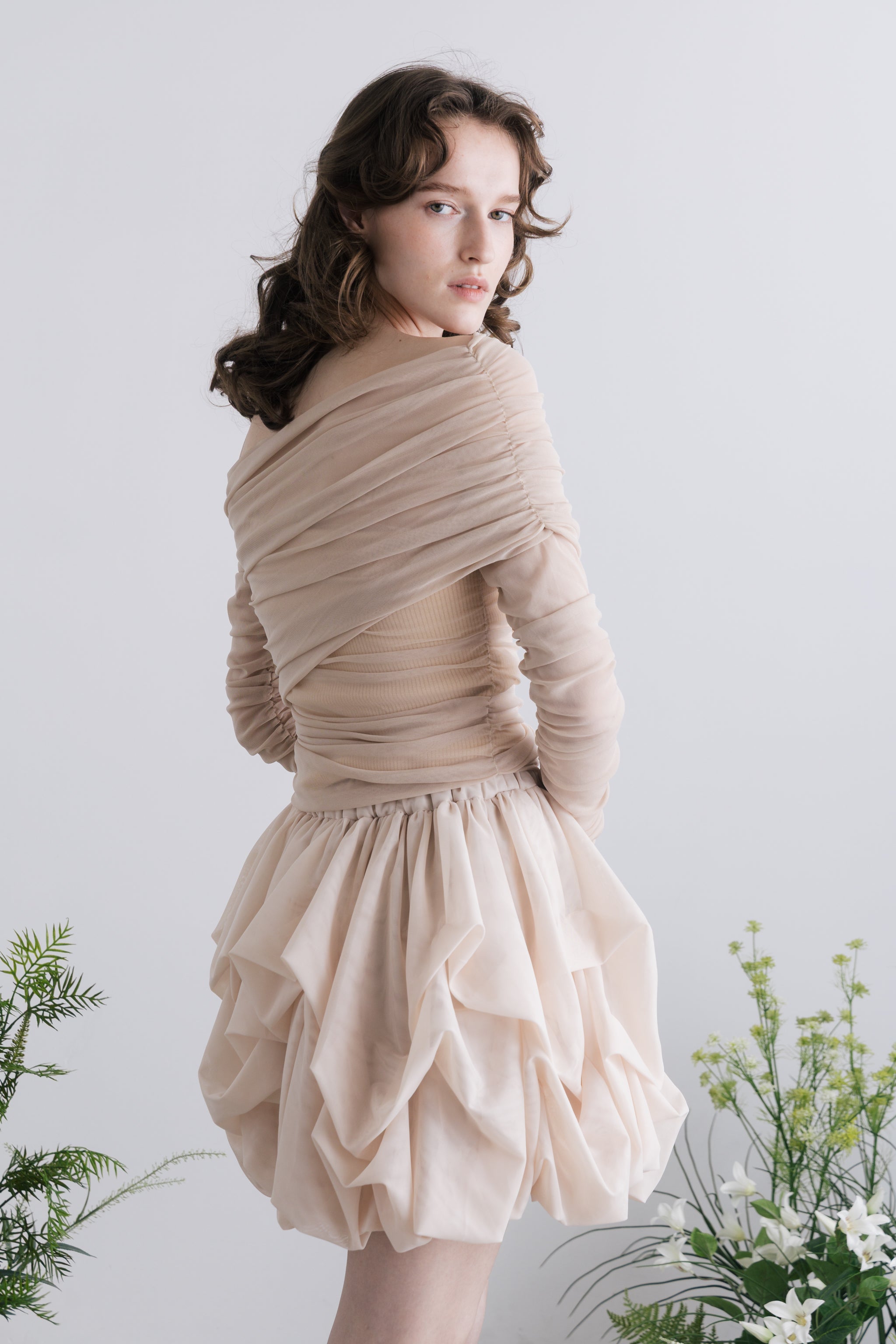 Anthurium Tulle Tops
