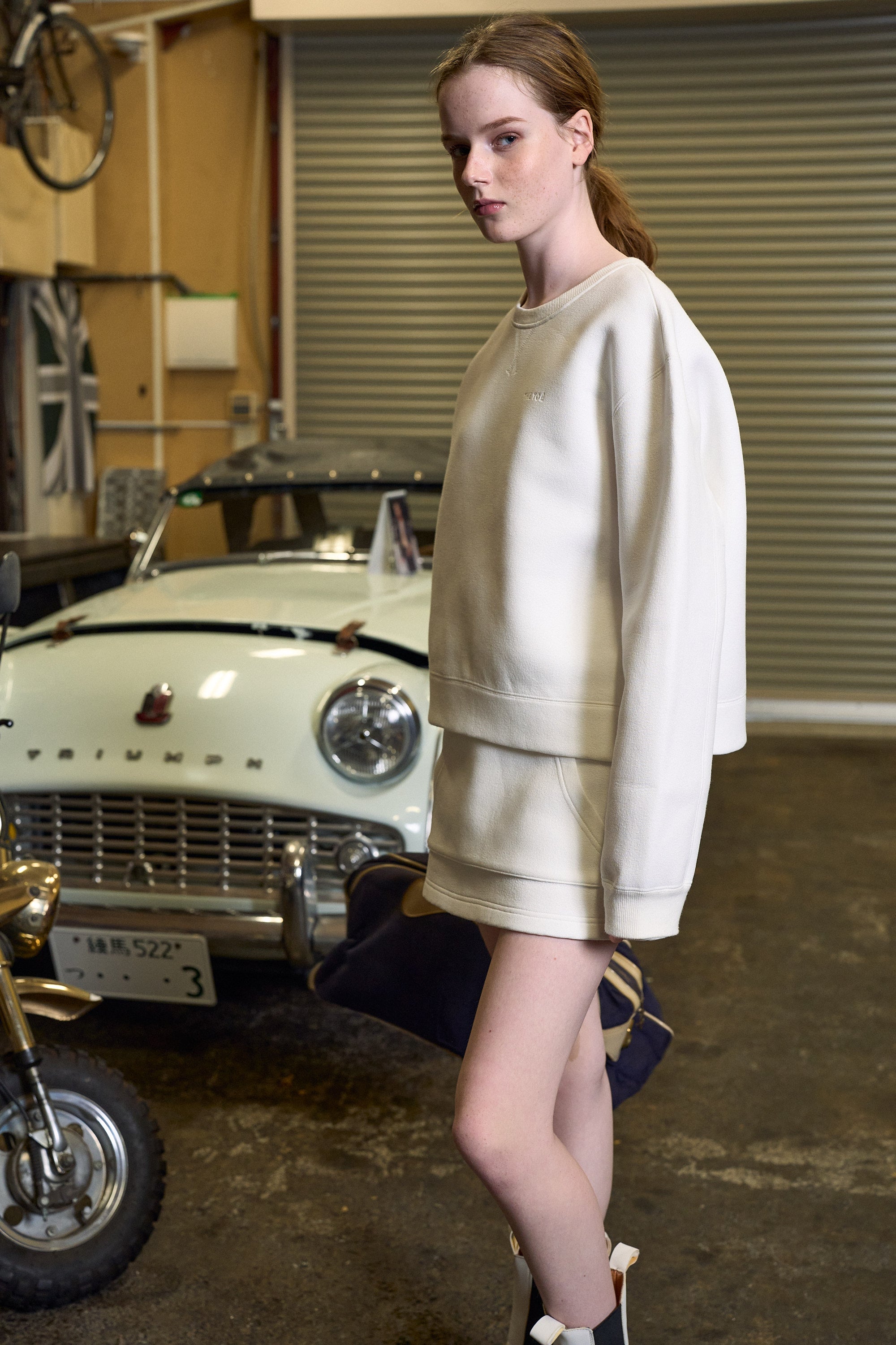 【新品未使用】THETOE TOÉ HAMPTON SWEATSHIRT グレー TOÉ Hampton Sweatskirt – THE TOÉ