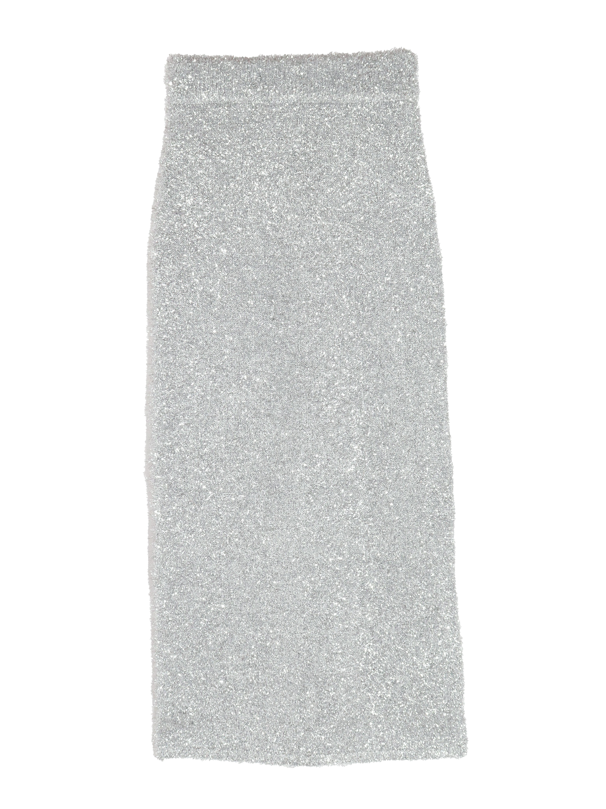 Cannes shaggy skirt