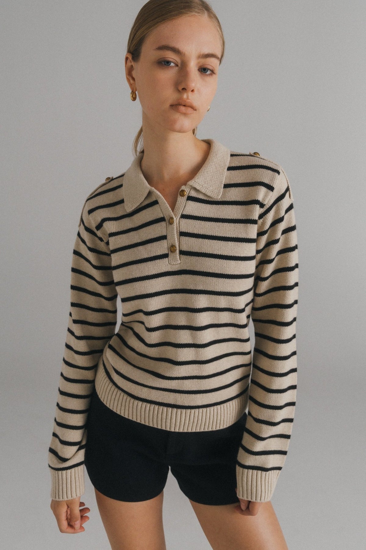 Karstula Stripe Knit Top