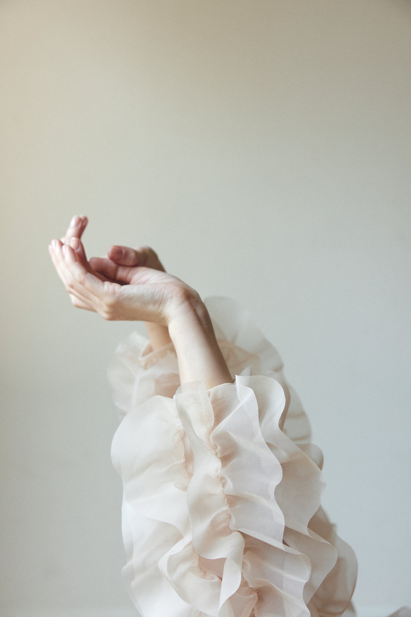 Gardenia Tulle Frill Tops