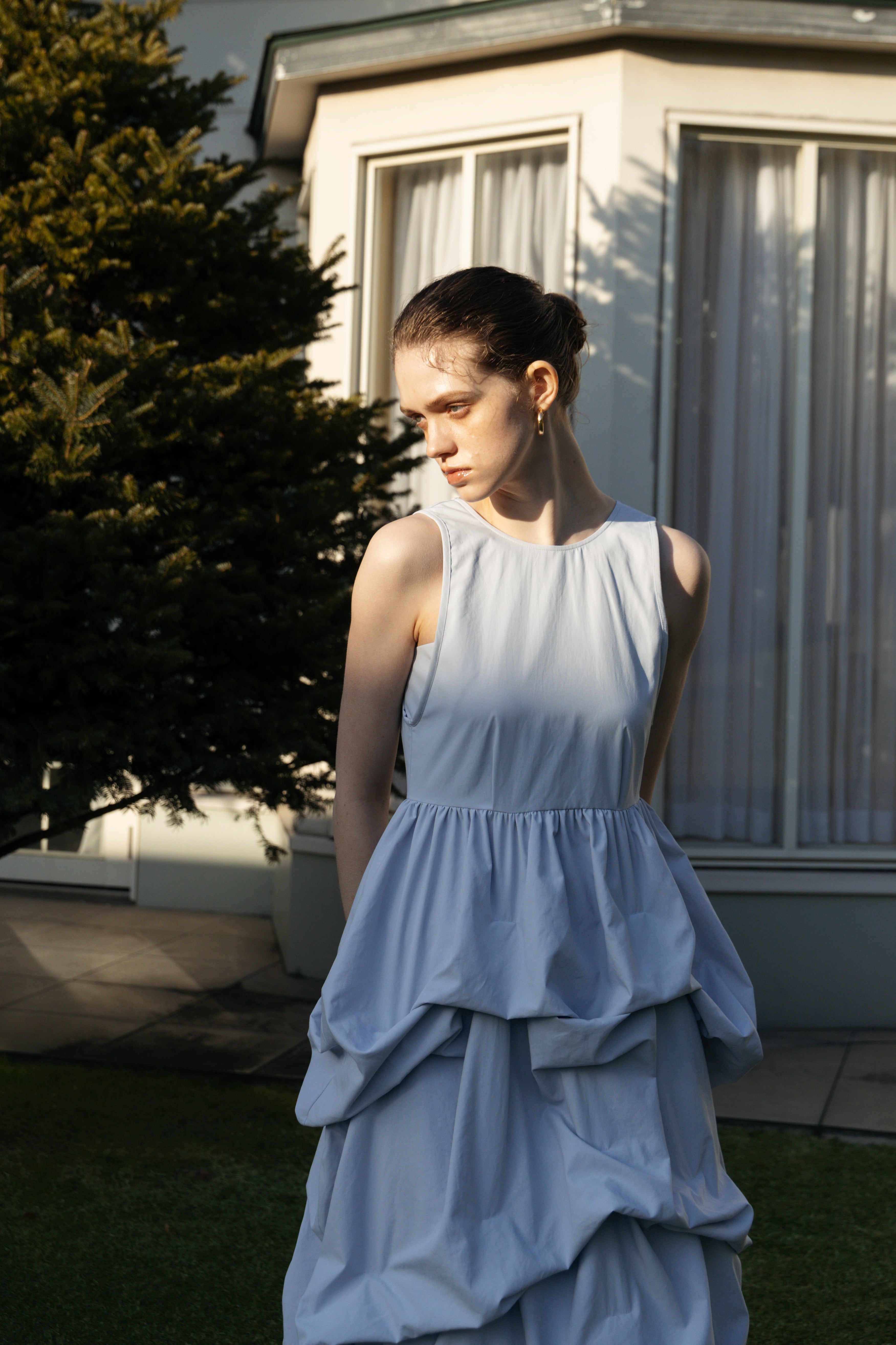 Myrtos 荷叶边连体泳衣