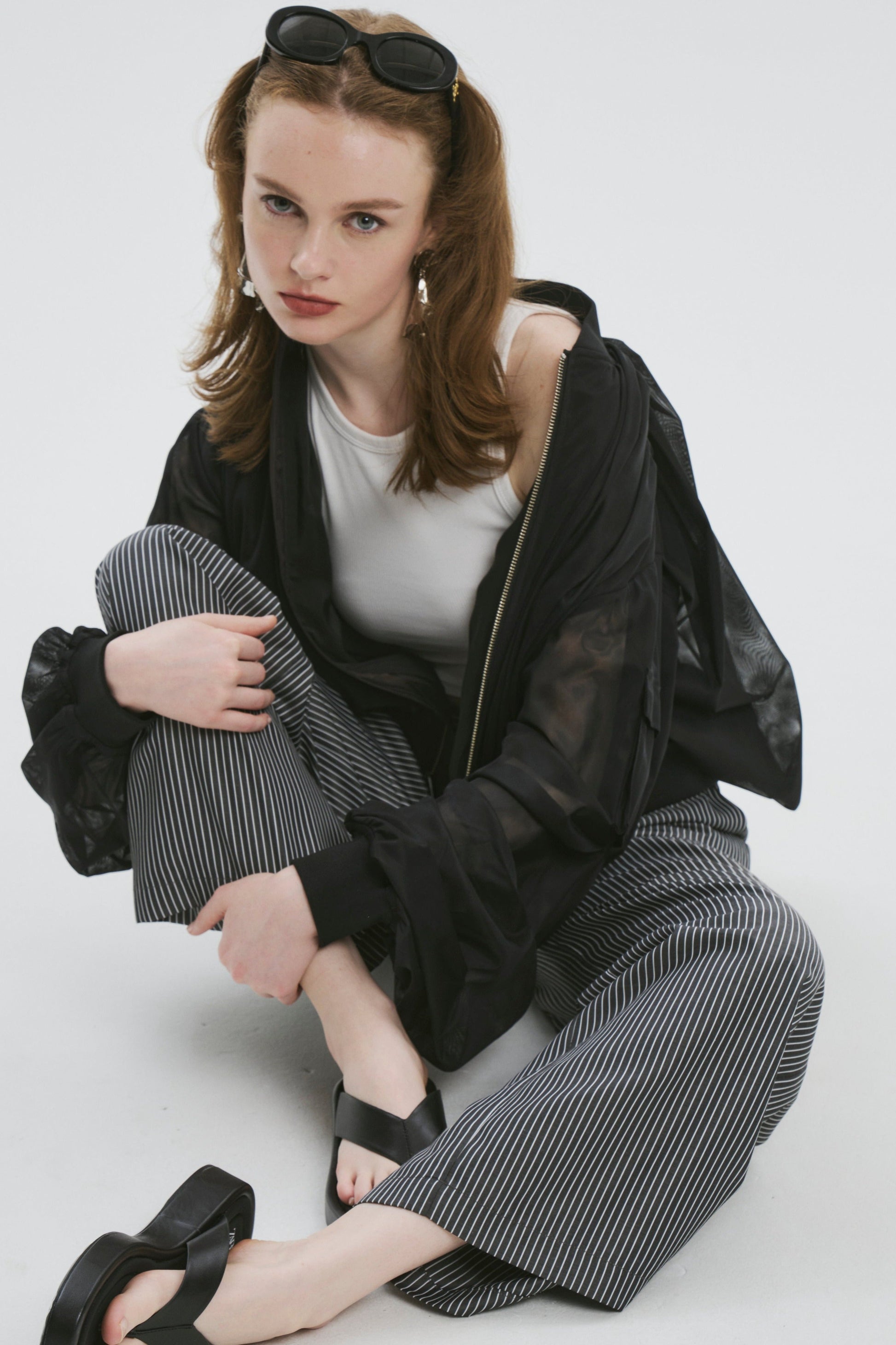 Lilac Tulle Blouson