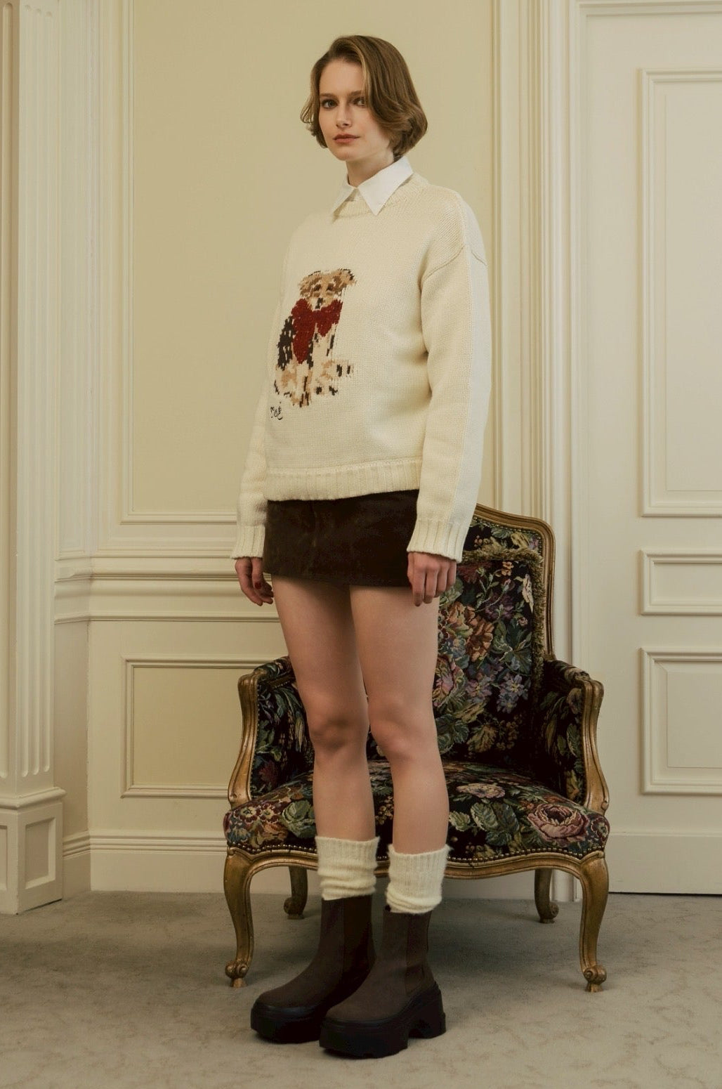 Schloss Holiday Dog Knit