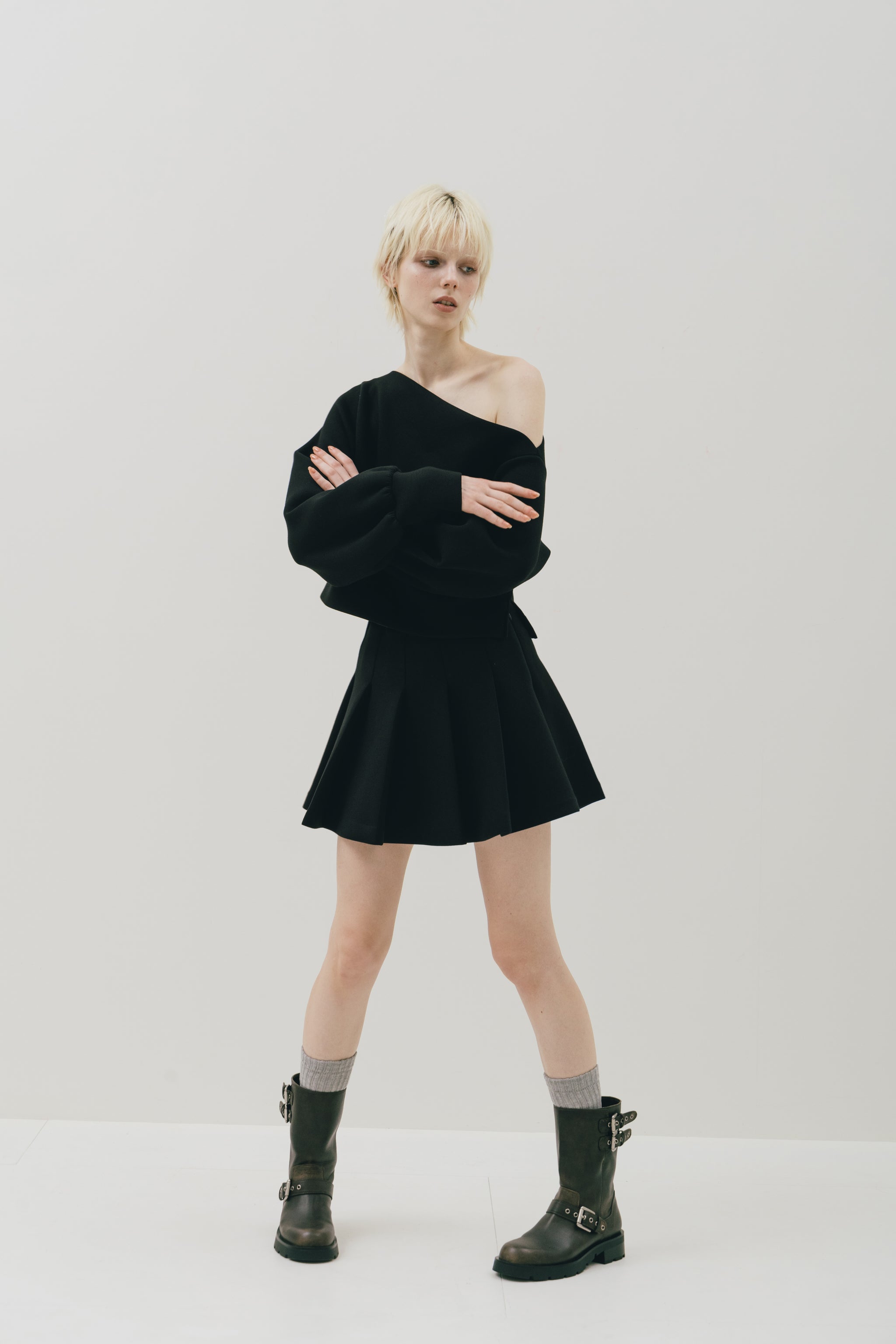 Marylebone Pleats Skirt