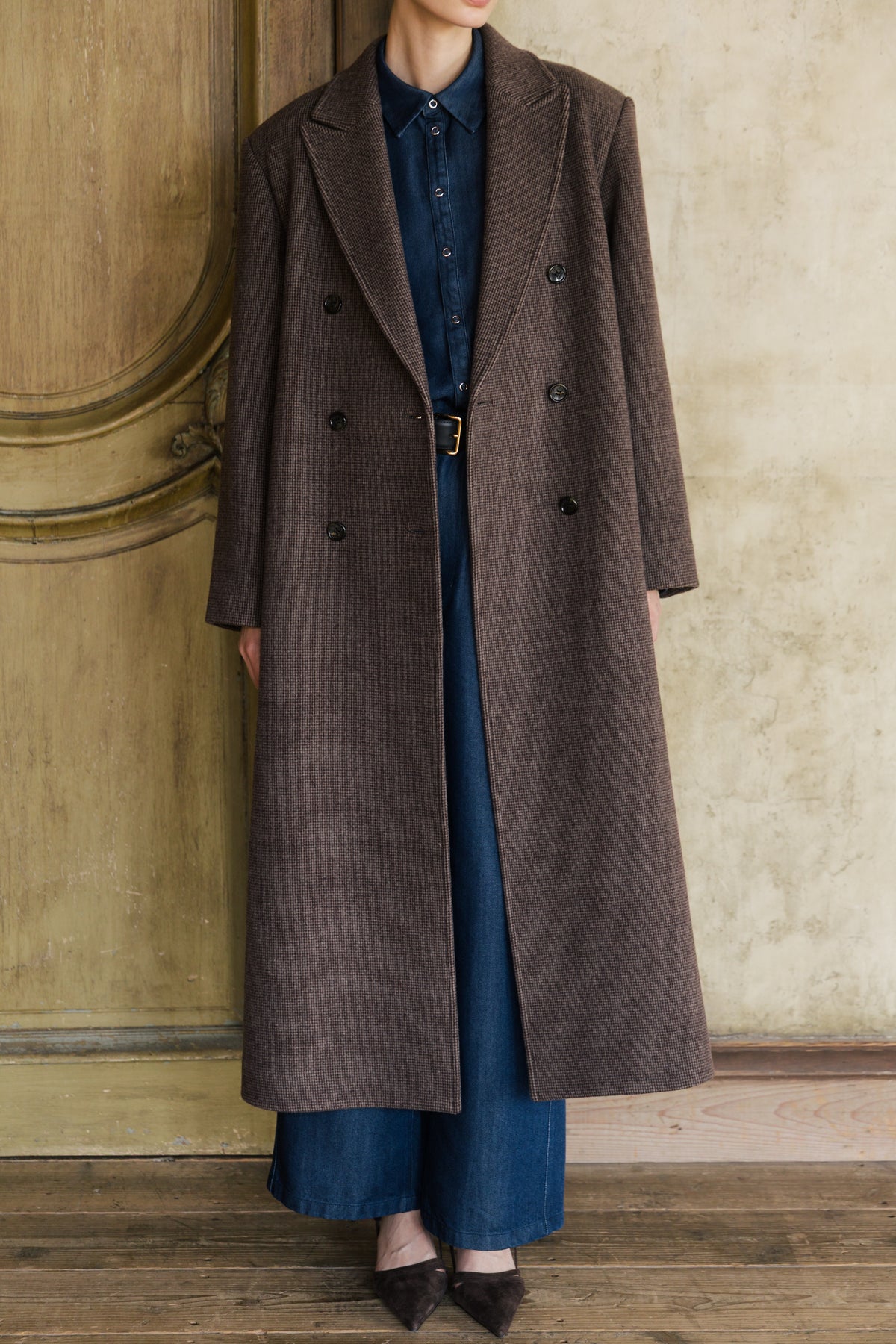 Moeckeberg Coat (brown check